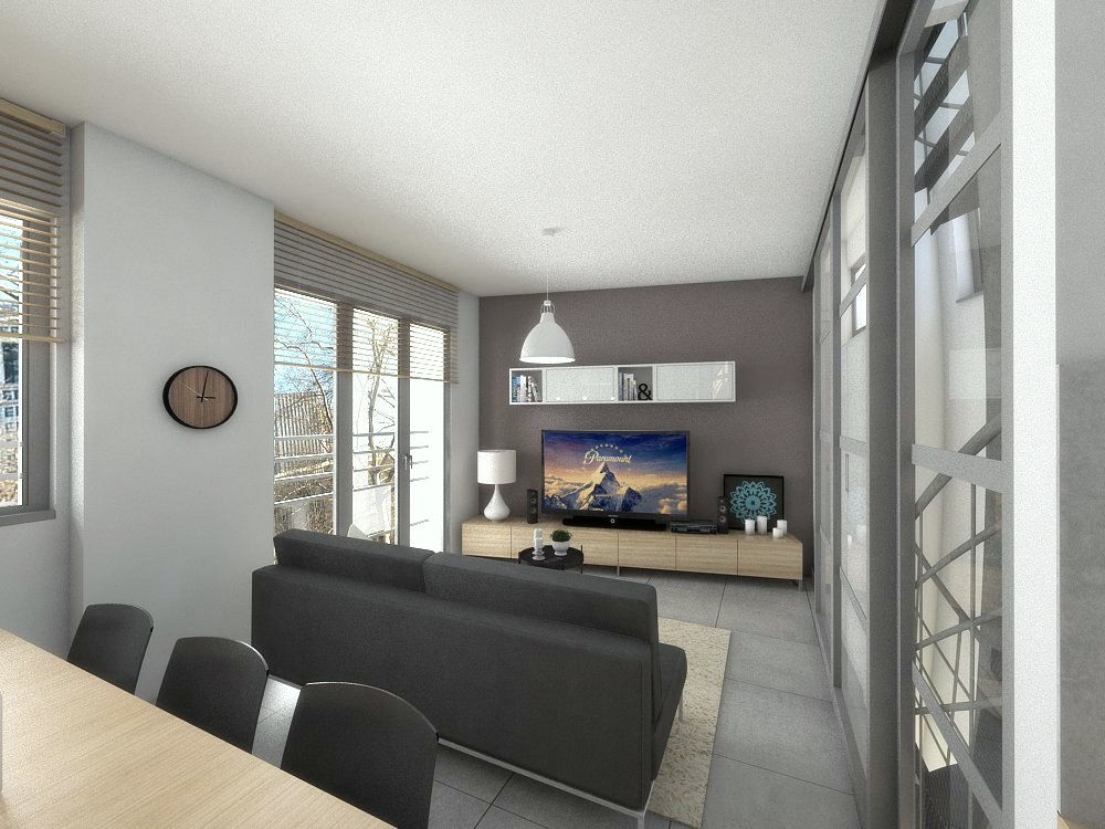 法式双层住宅的室内设计魅力-12