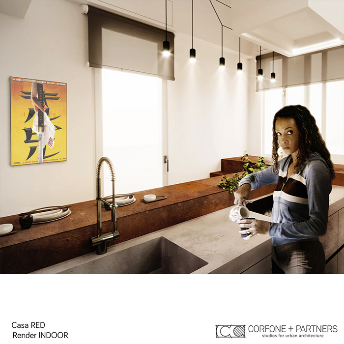 意大利乡村别墅“Casa RED”绿色环保设计-19