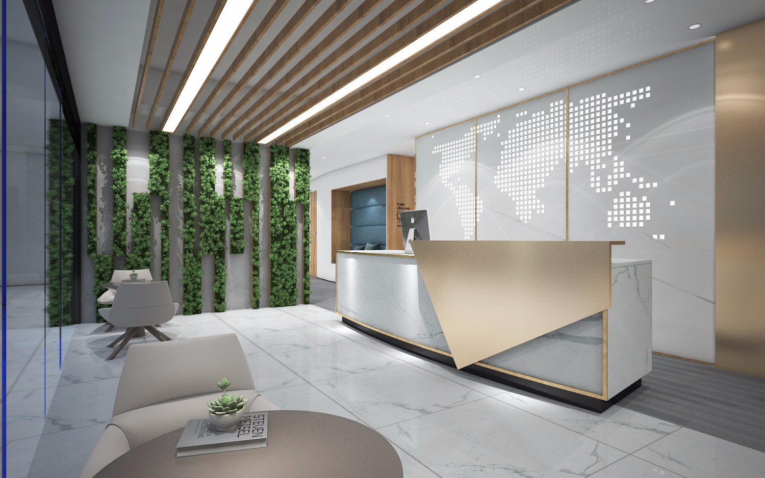 北京泰益德置业集团新中式办公空间设计-4