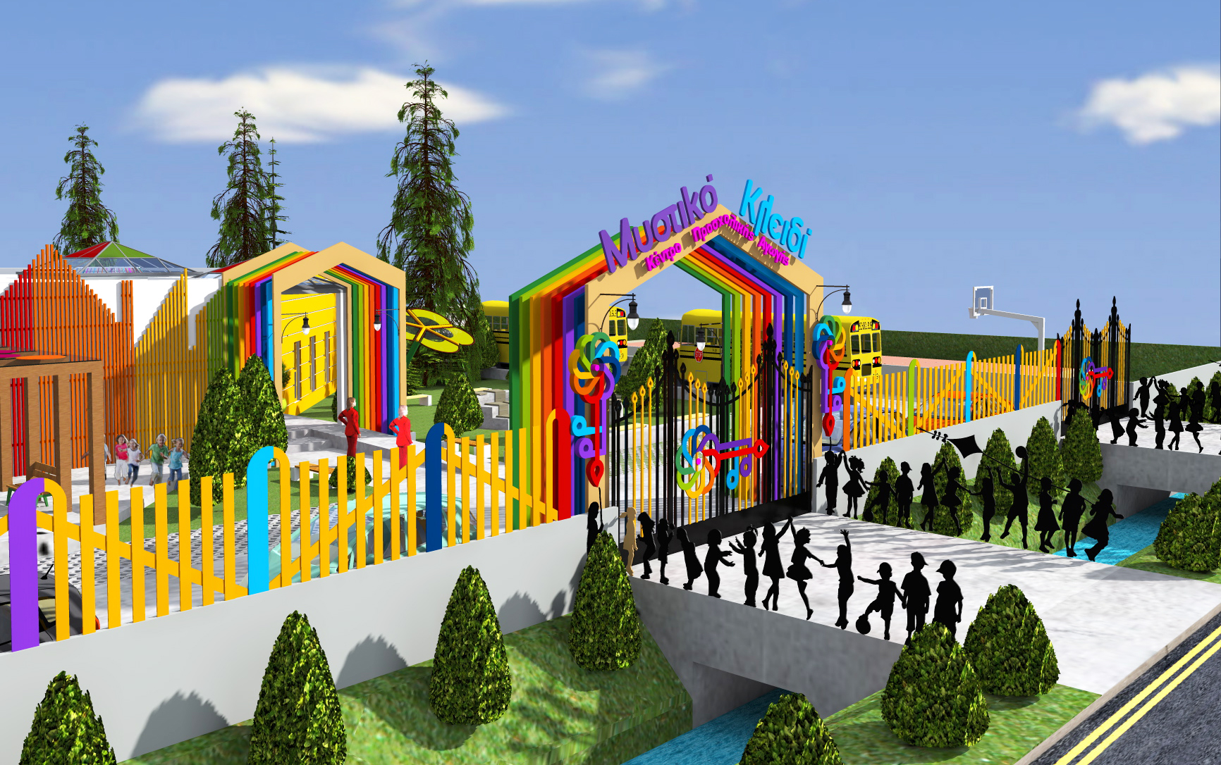 "魔法钥匙"幼儿园设计 | 希腊 Ioannina 的创意空间-83