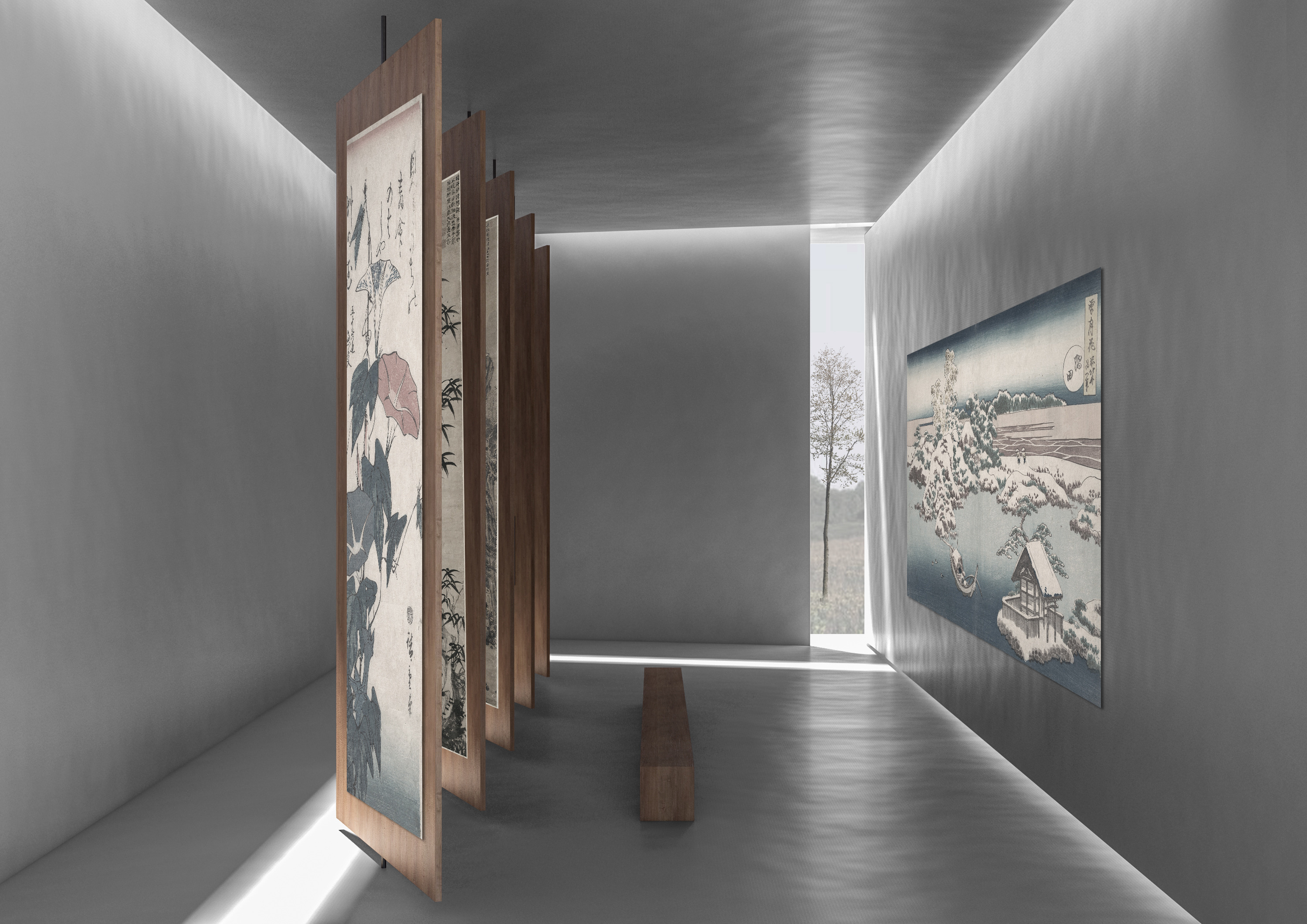 双立方体抽象对话——自然与人工的和谐共存-5