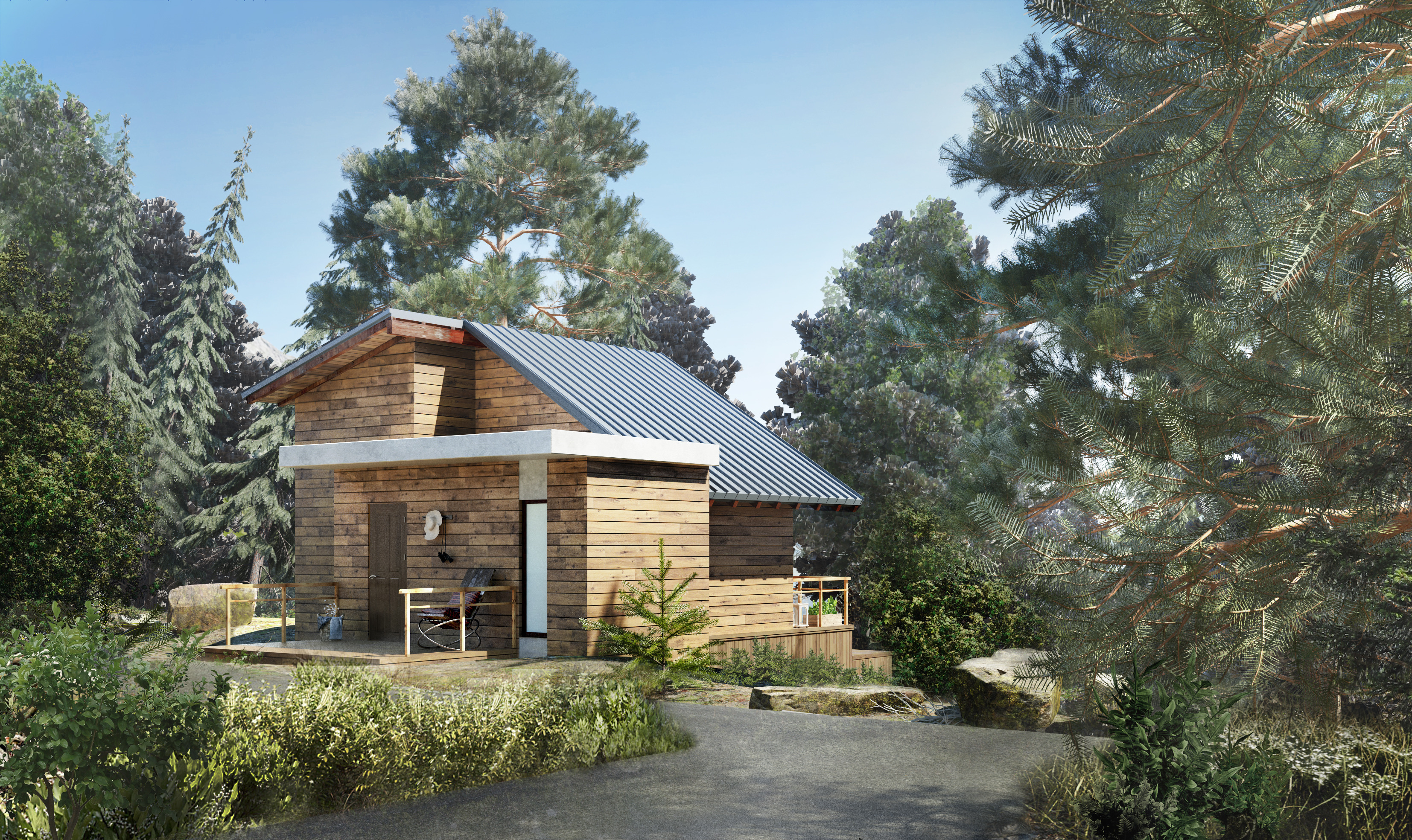 周末度假别墅 | 简约乡村风格营造温馨恬静空间-2