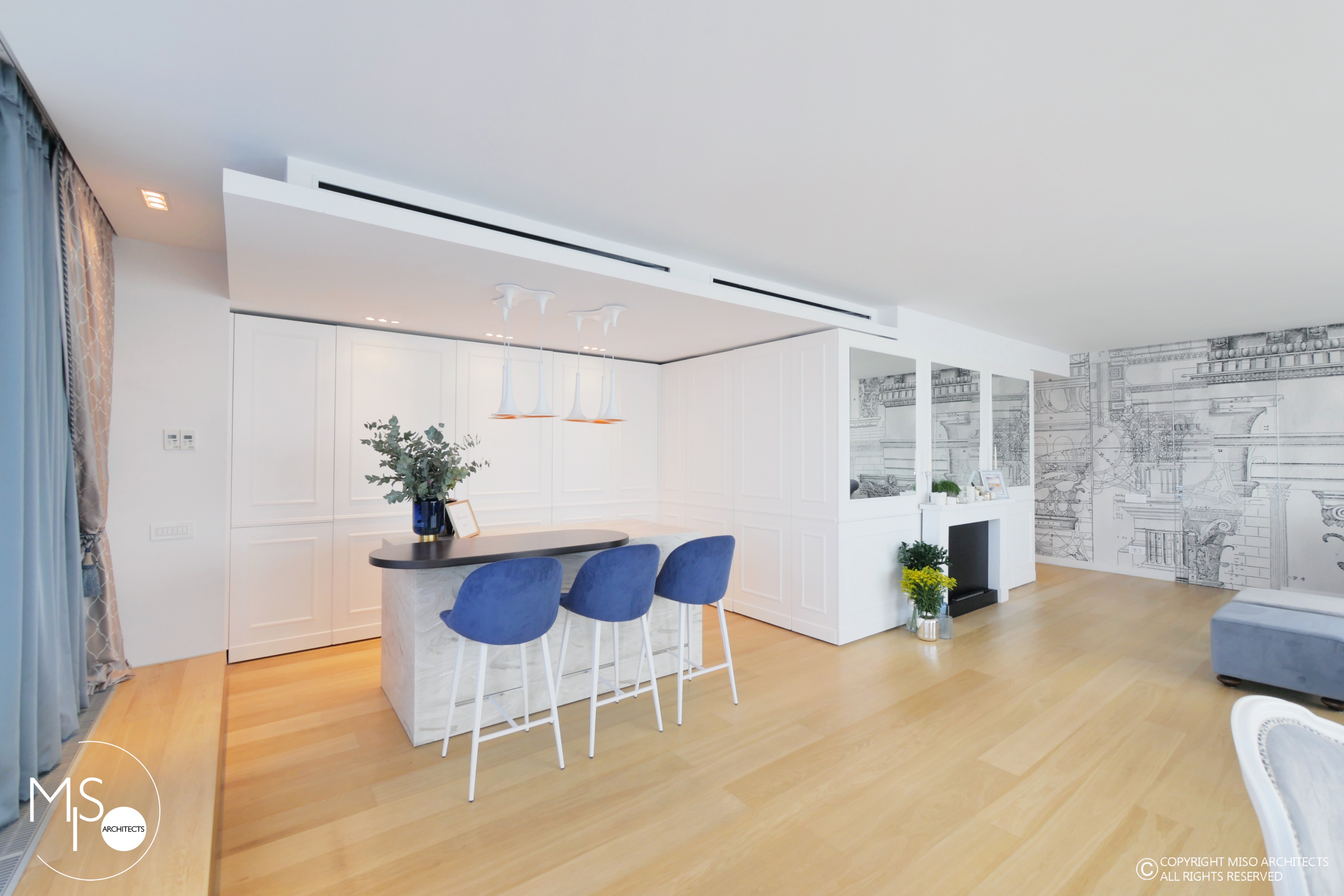 2018 年完成的 Enigma 顶楼公寓设计-3