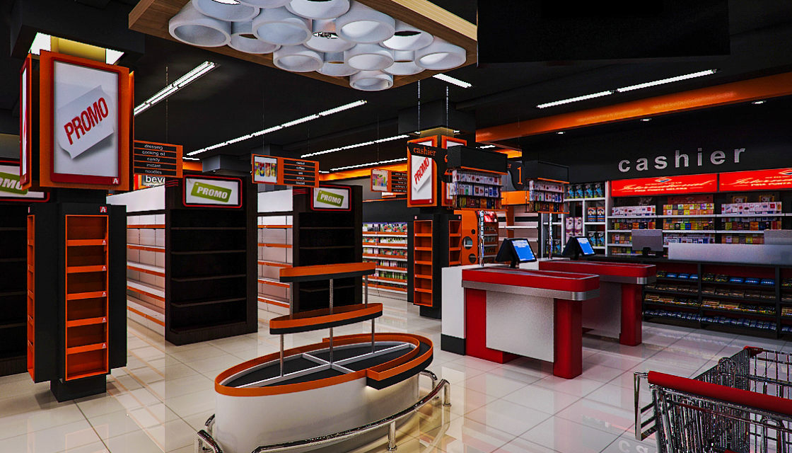 Super Market Interior Design (Alfamidi)-3