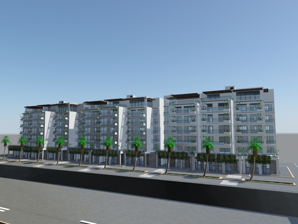 2020 年混合使用建筑的室内设计亮点-0