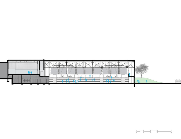 爱荷华州农村校园扩建，城市与乡村视觉对话-32