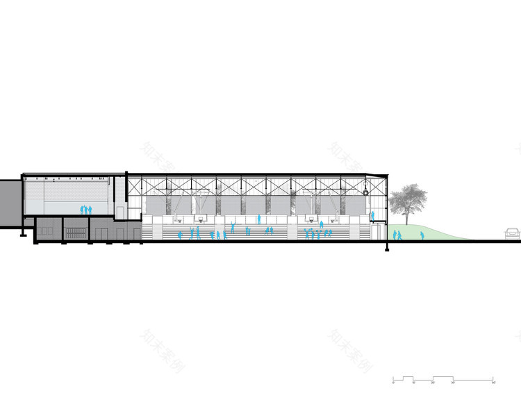 爱荷华州农村校园扩建,城市与乡村视觉对话-32