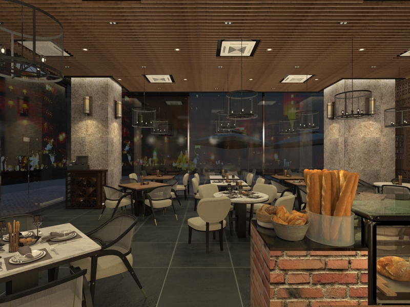 Interior Design - BASILICO Restaurant-7