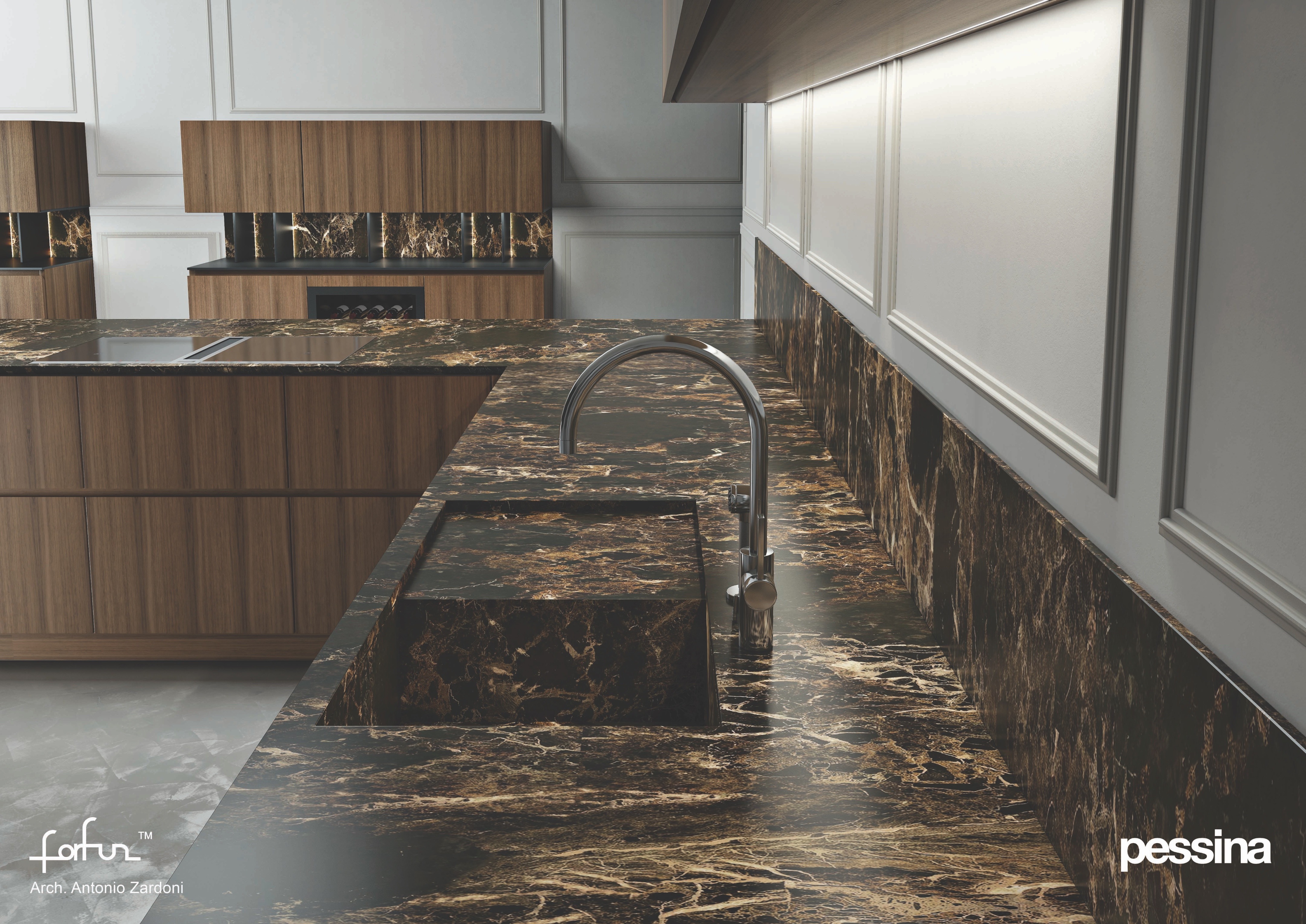 自然和谐,绿色环保的厨房设计-27