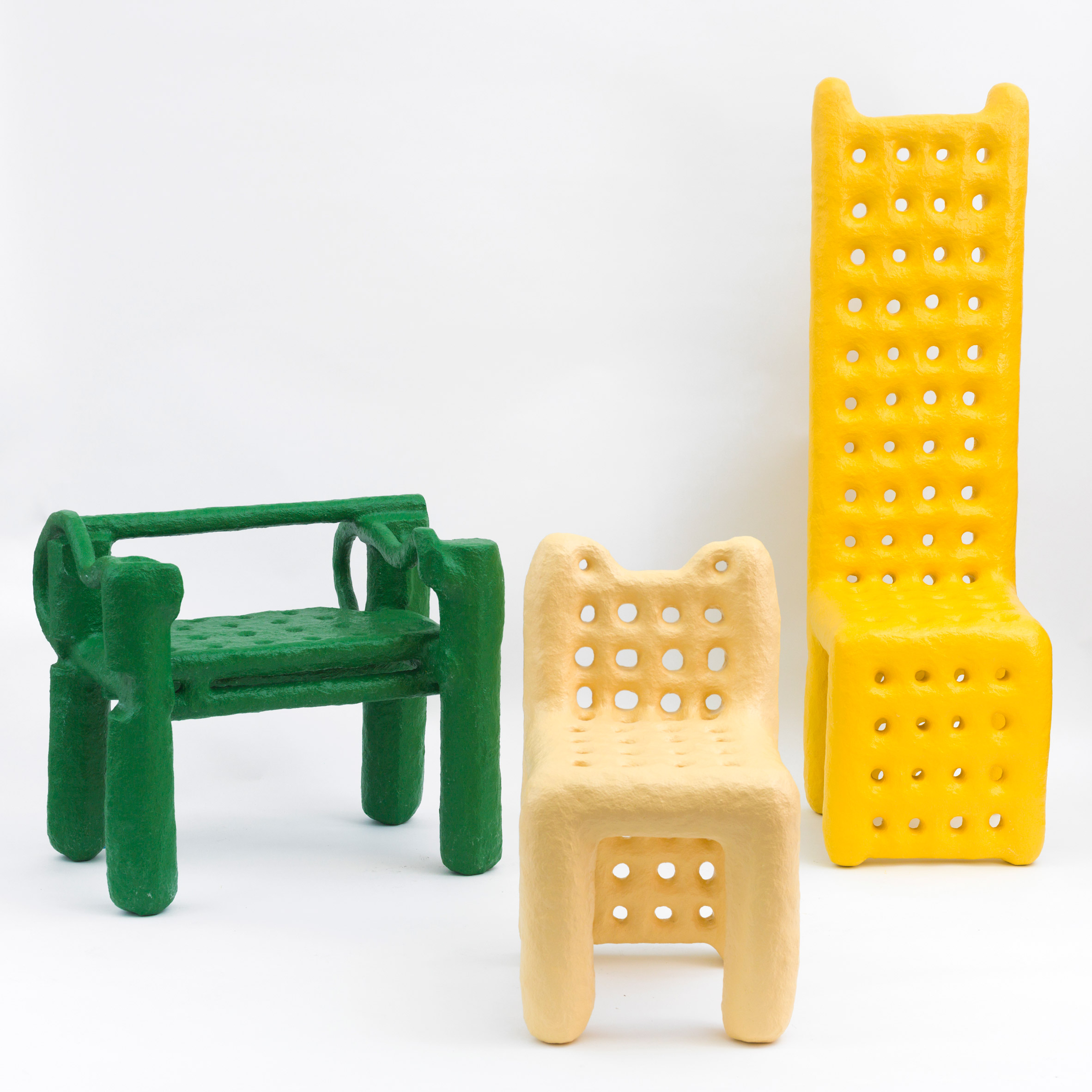 童年记忆成家具，托马斯·巴格创作卡通纸浆椅-0