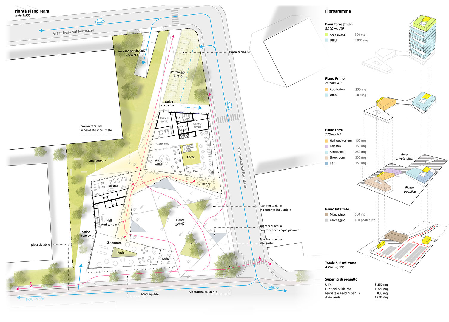 都市绿洲办公空间设计-4
