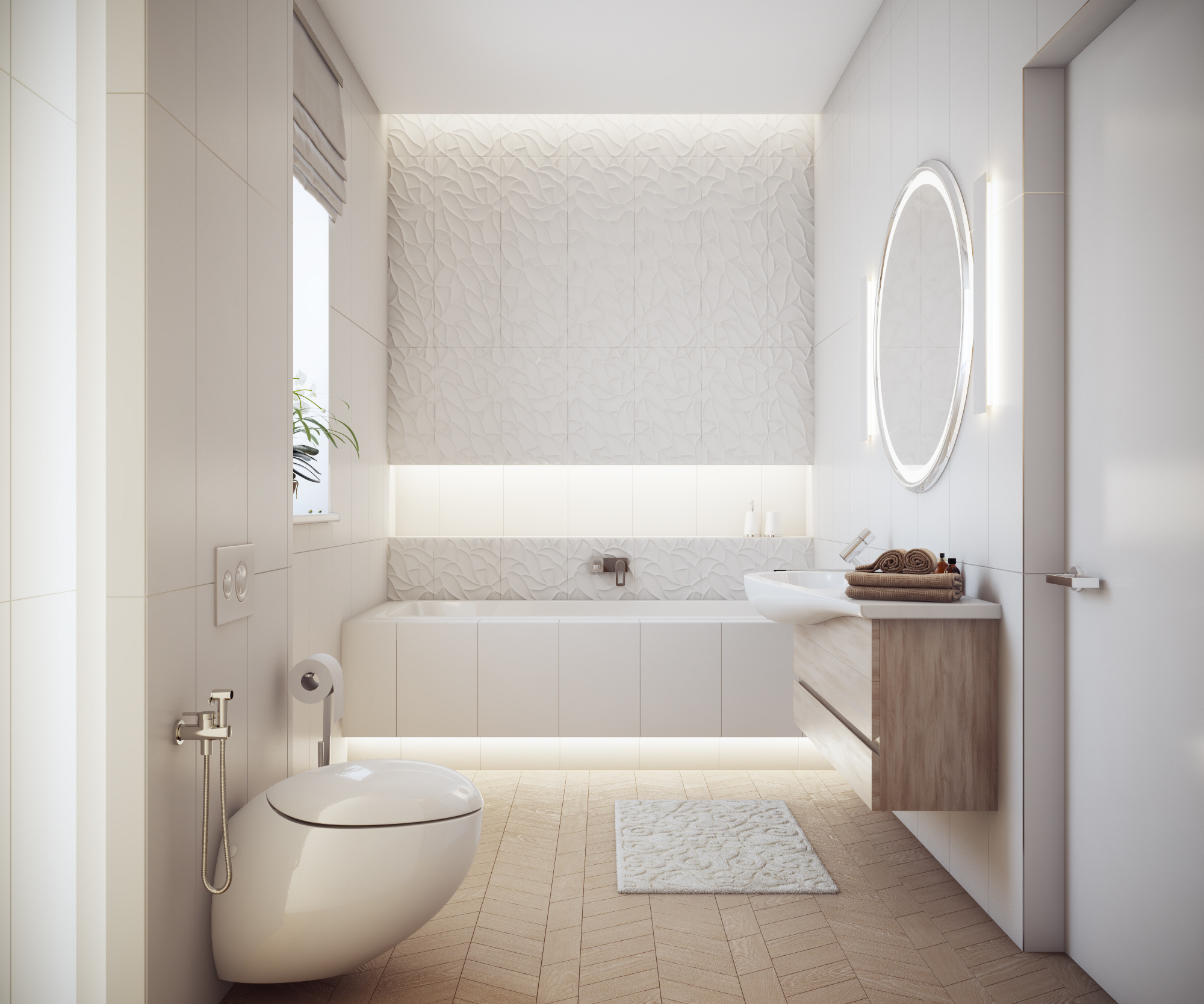 莫斯科郊区别墅时尚室内设计-66