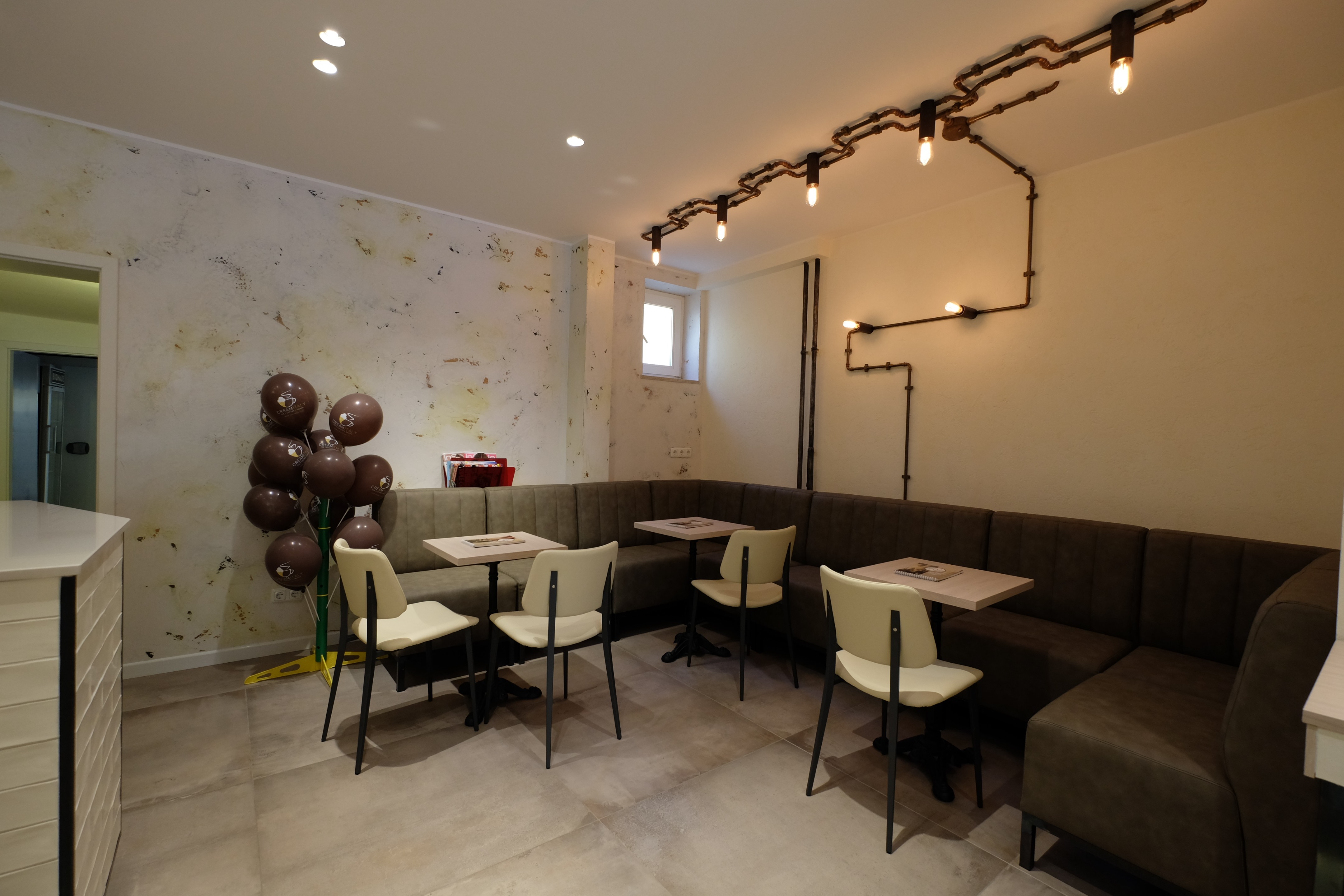 2016 年慕尼黑 CreamItaly 冰淇淋咖啡厅室内设计-6