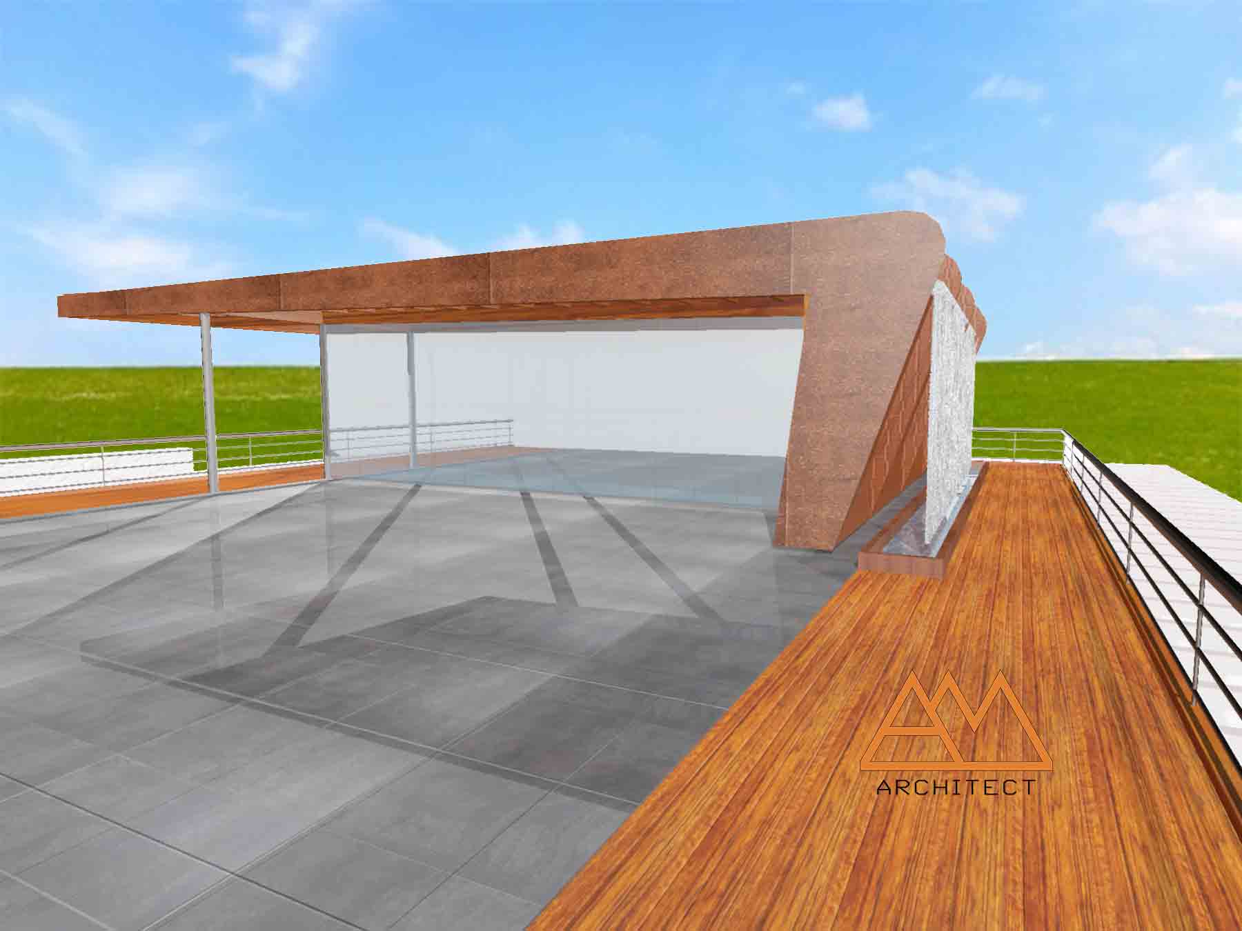 线性几何风格建筑 | 轻盈空间与充足光照的完美结合-1