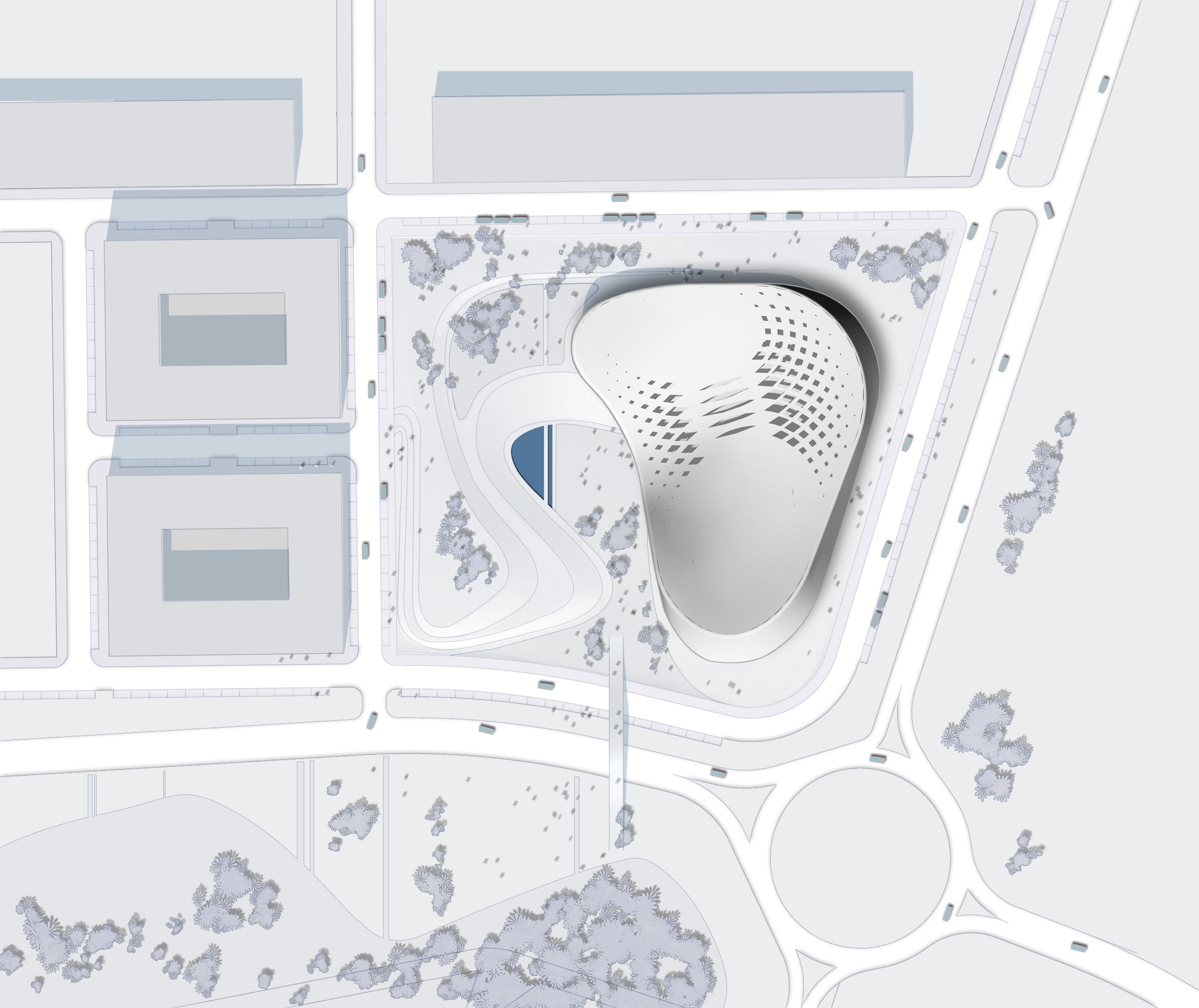 2008 年会展中心设计竞赛作品-2