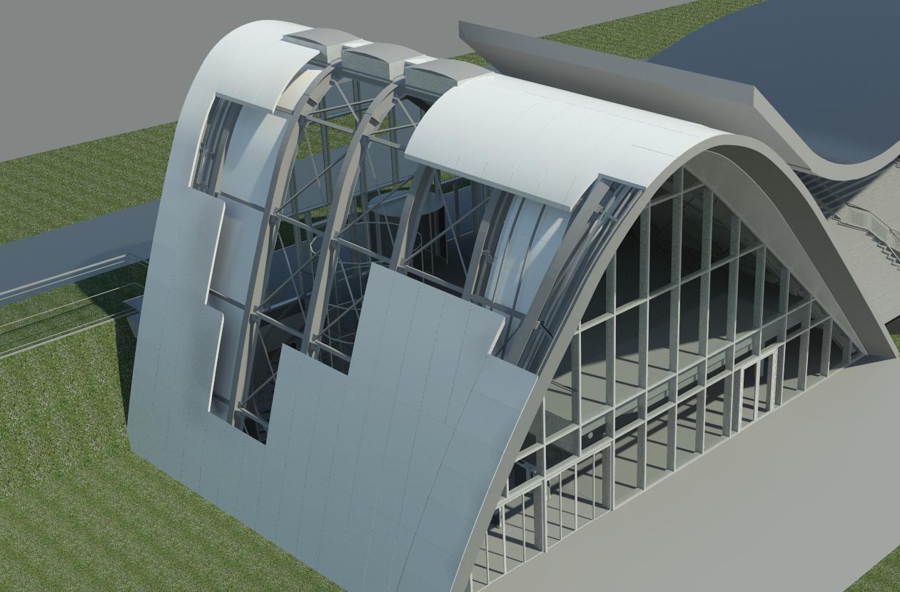 法国农业信贷银行总部,现代优雅的绿色校园-63