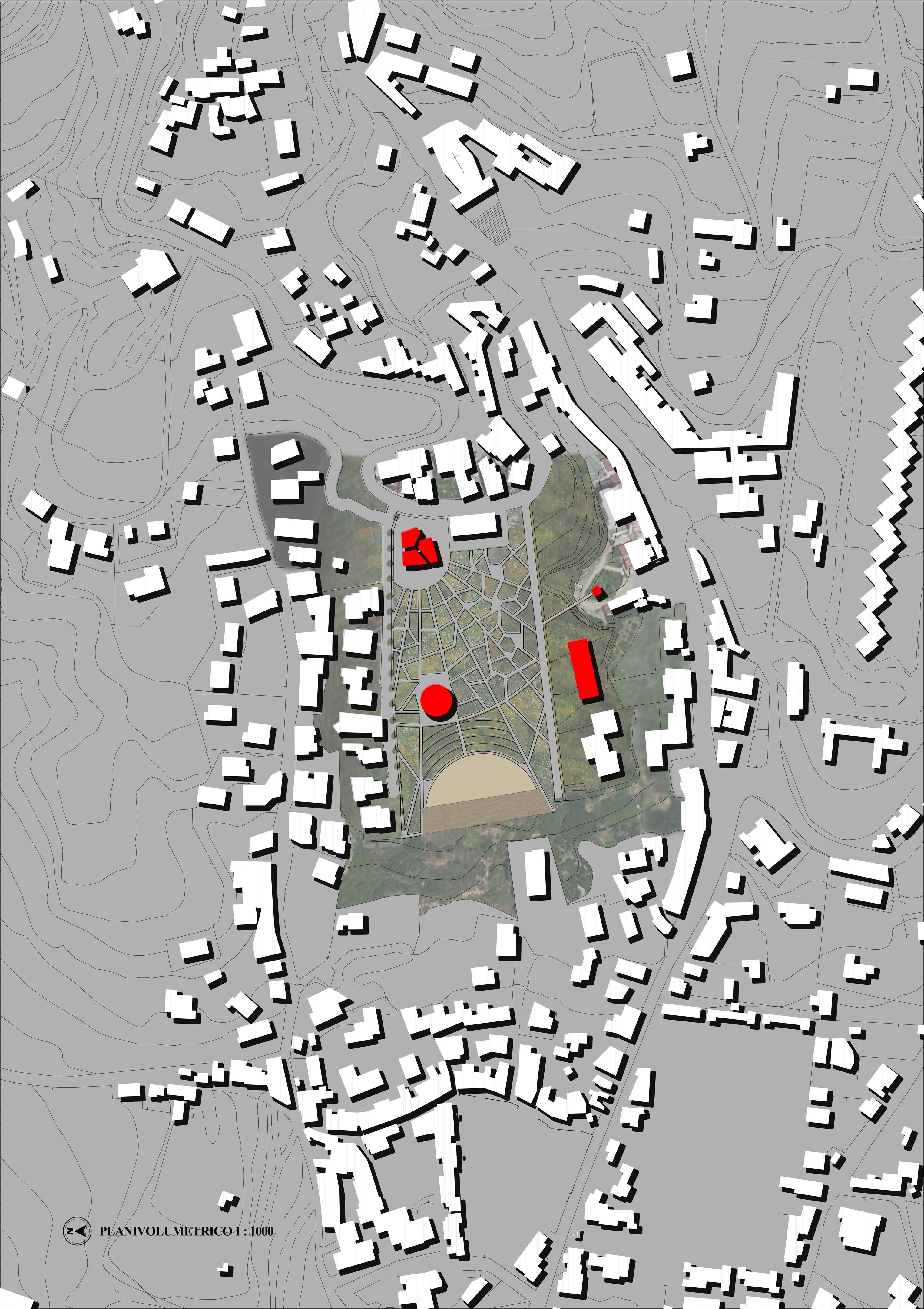 2016 年意大利 Reggio Calabria "Eremo" 城市更新计划-3