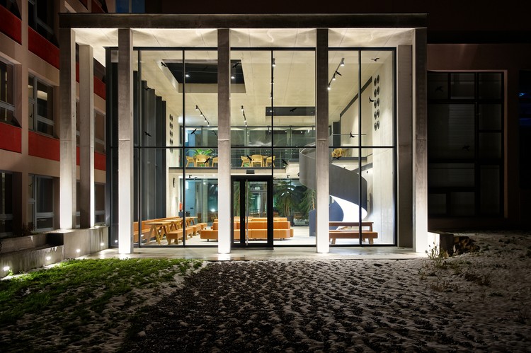 捷克生命科学大学中庭扩展设计-29