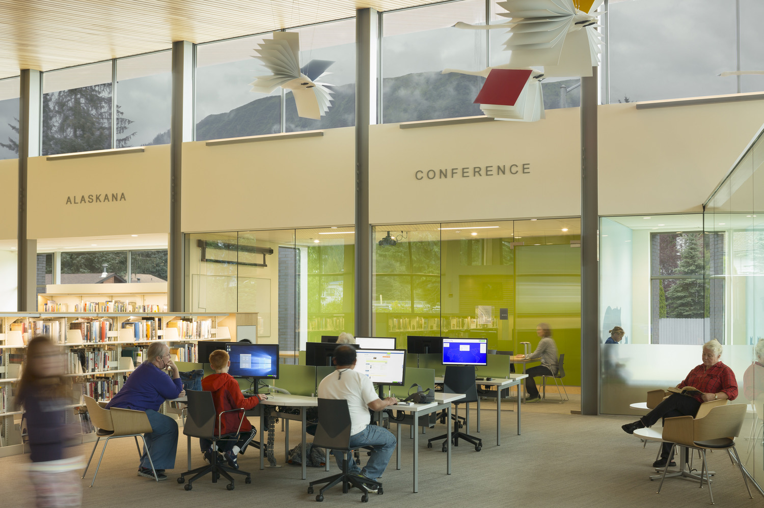 门登霍尔山谷图书馆-7