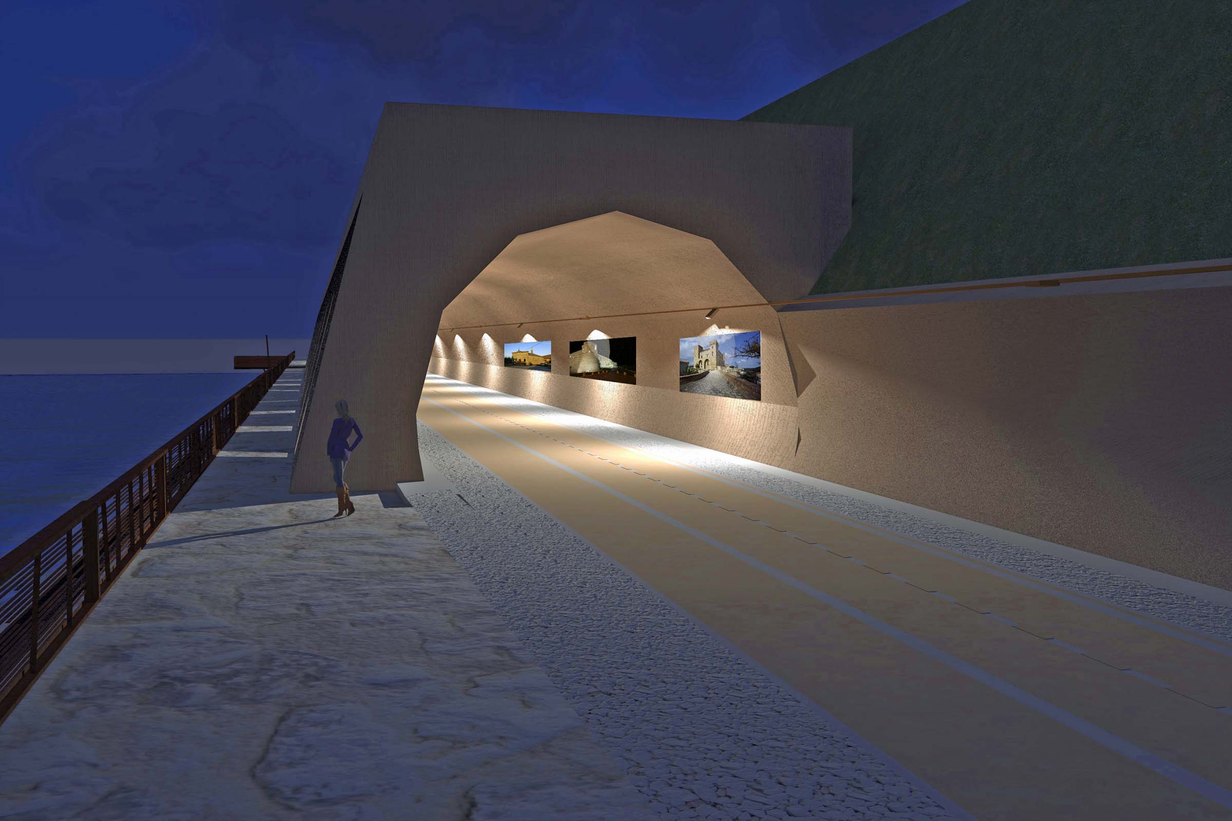 意式海岸风情,绿色骑行通道-21