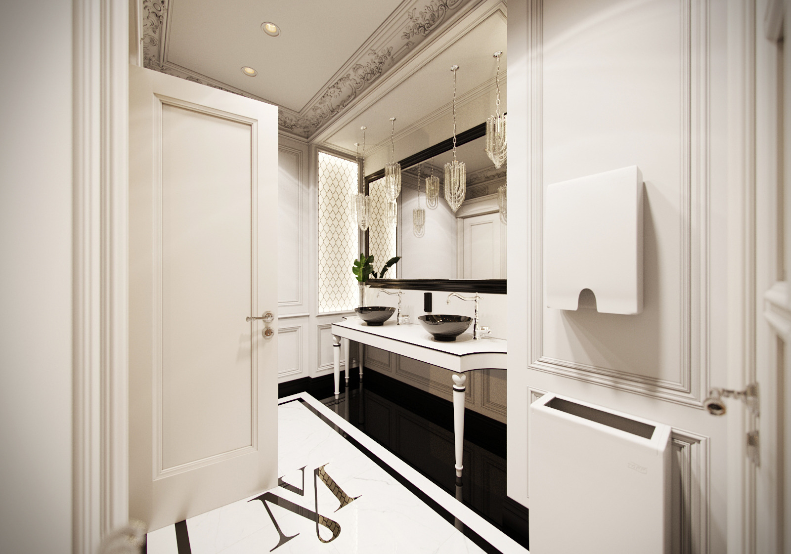 2016 年完成的“黑手党”餐厅室内设计案例-26