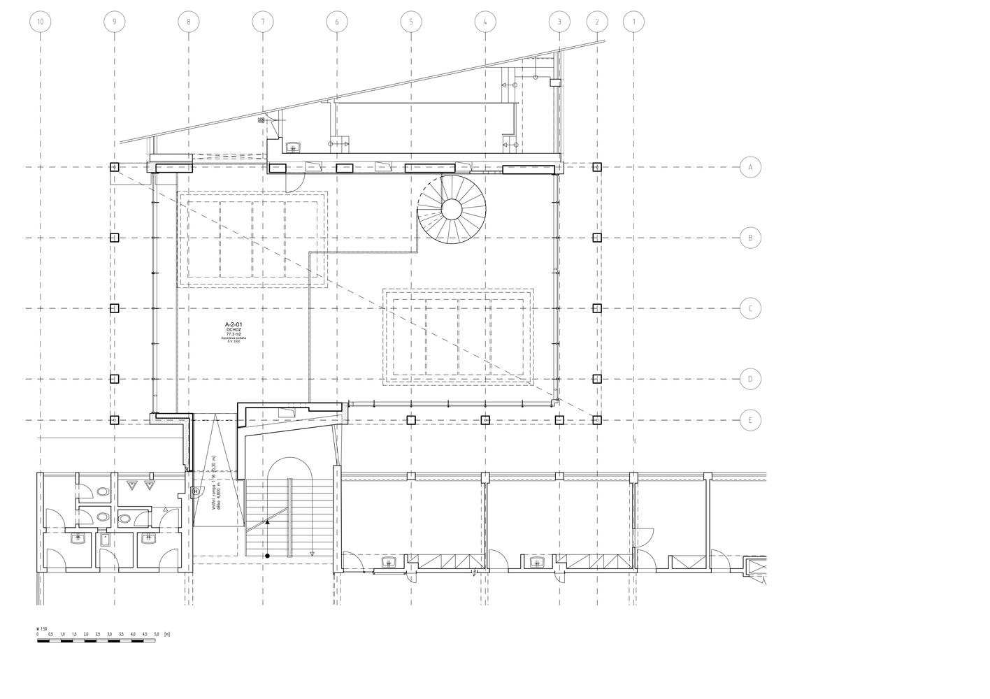 捷克生命科学大学中庭扩展设计-67