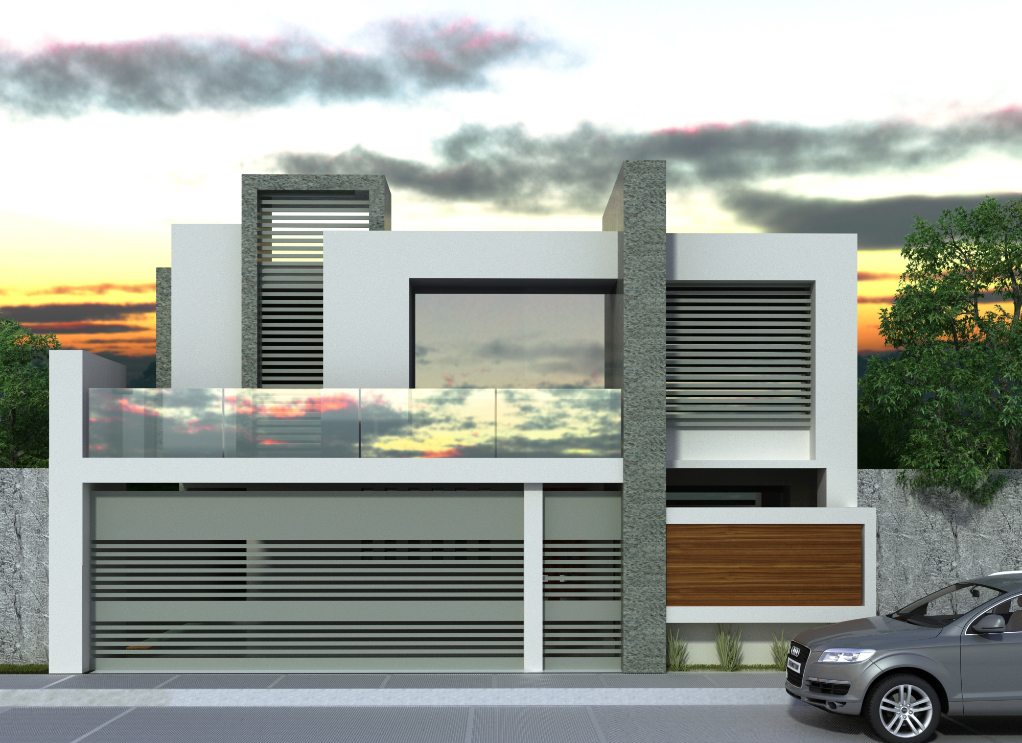 墨西哥风情独栋住宅设计-10