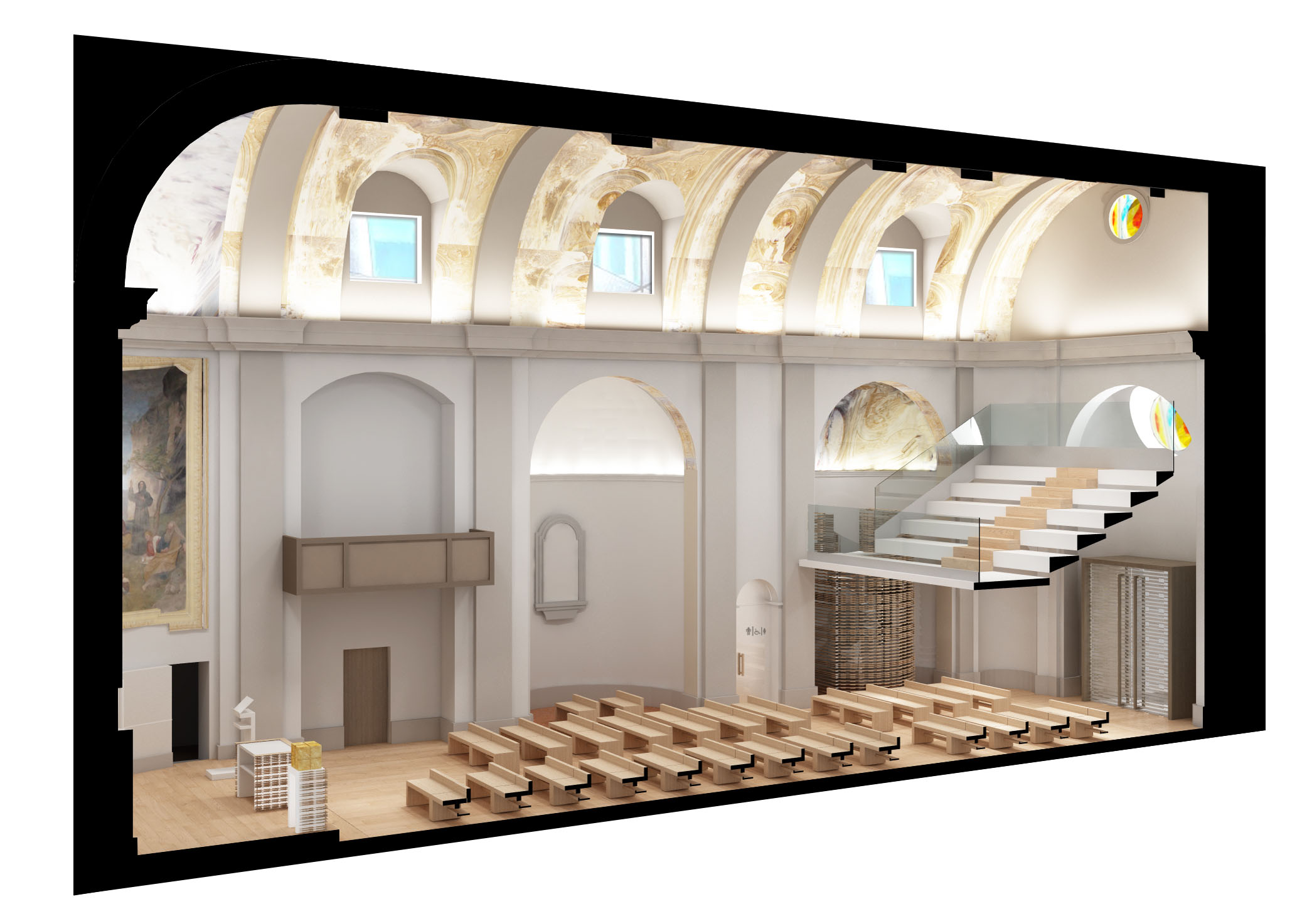 2014 年完成的一座教堂室内设计-5