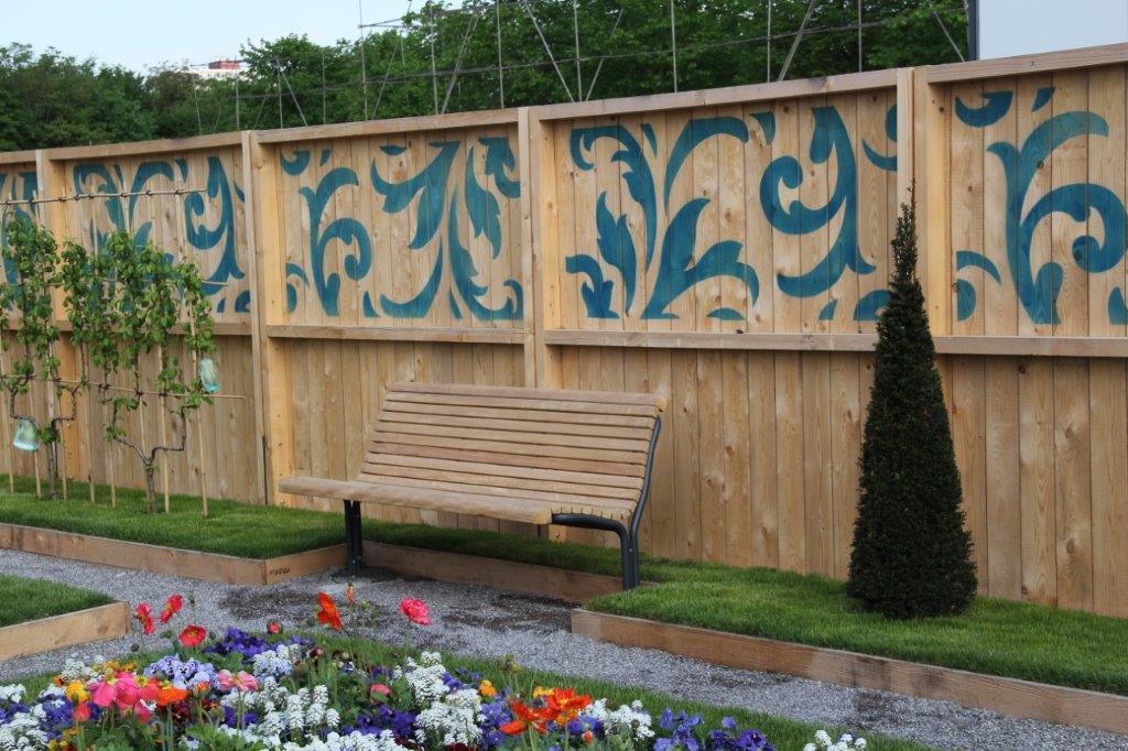 2018 年州立园艺展定制的公园长椅设计-17