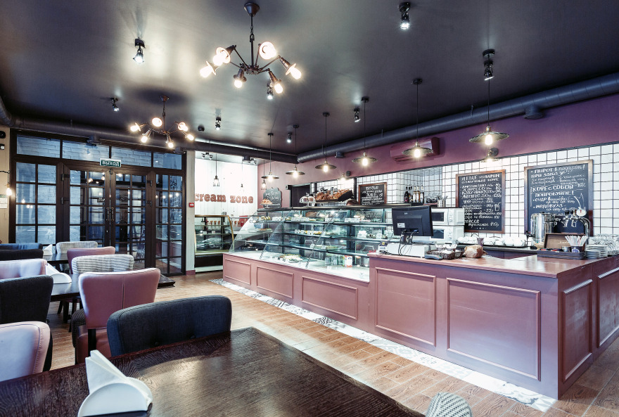 历史砖石与深色调的完美结合,打造温馨咖啡馆空间-3