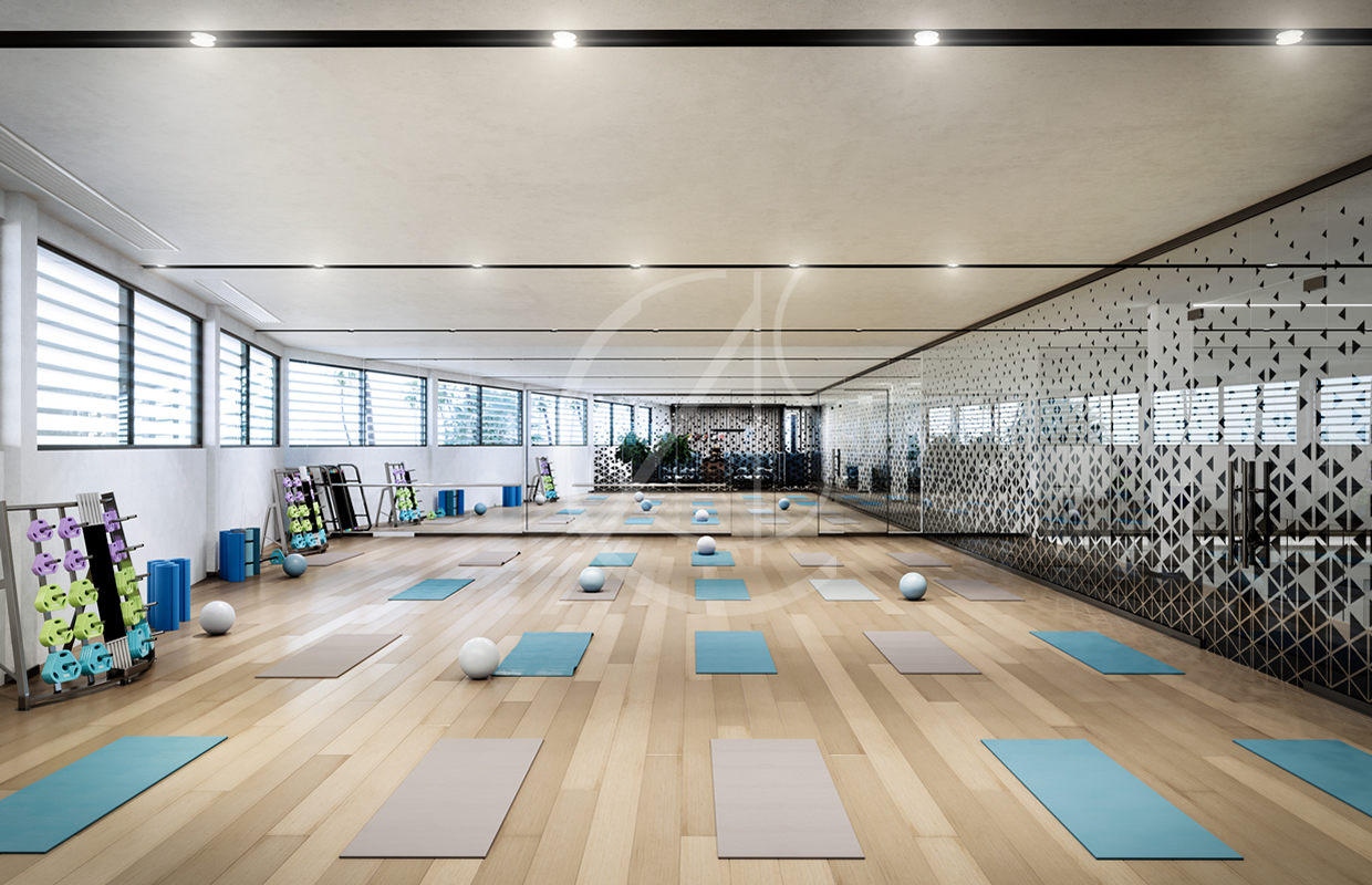 现代伊斯兰妇女健身中心-8