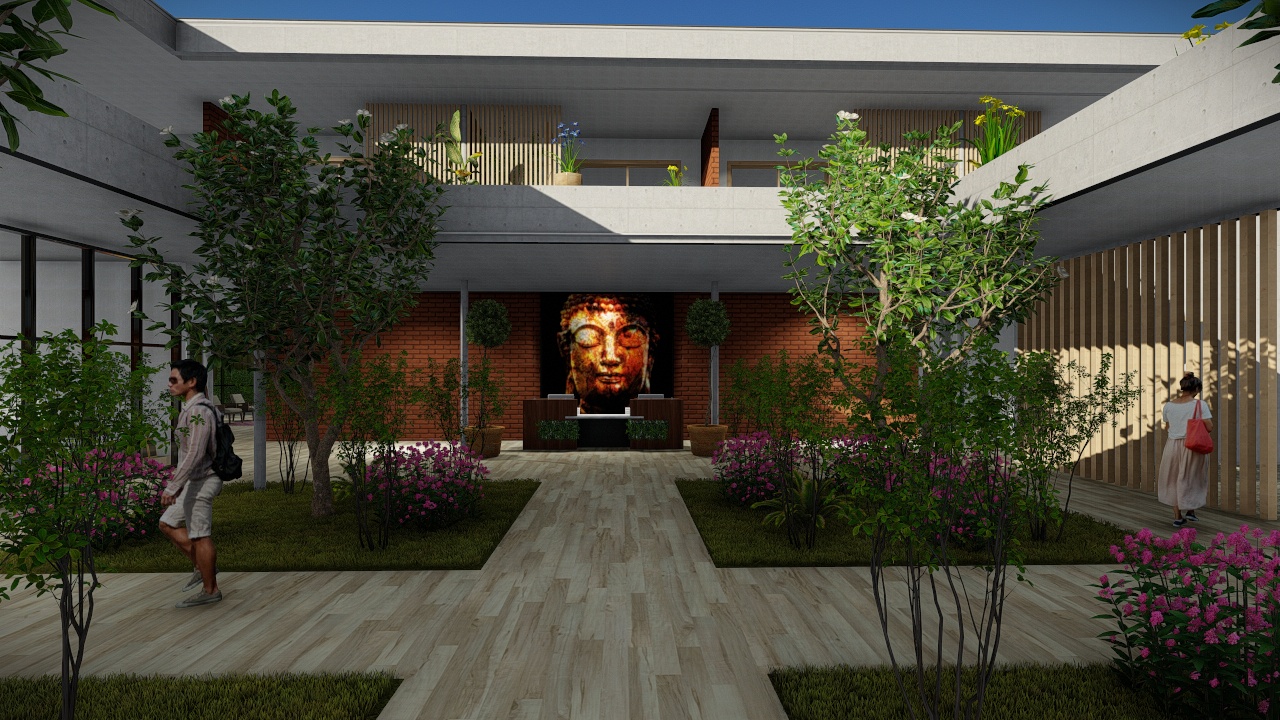 融合印度古老智慧的生态避难所和 SPA-0