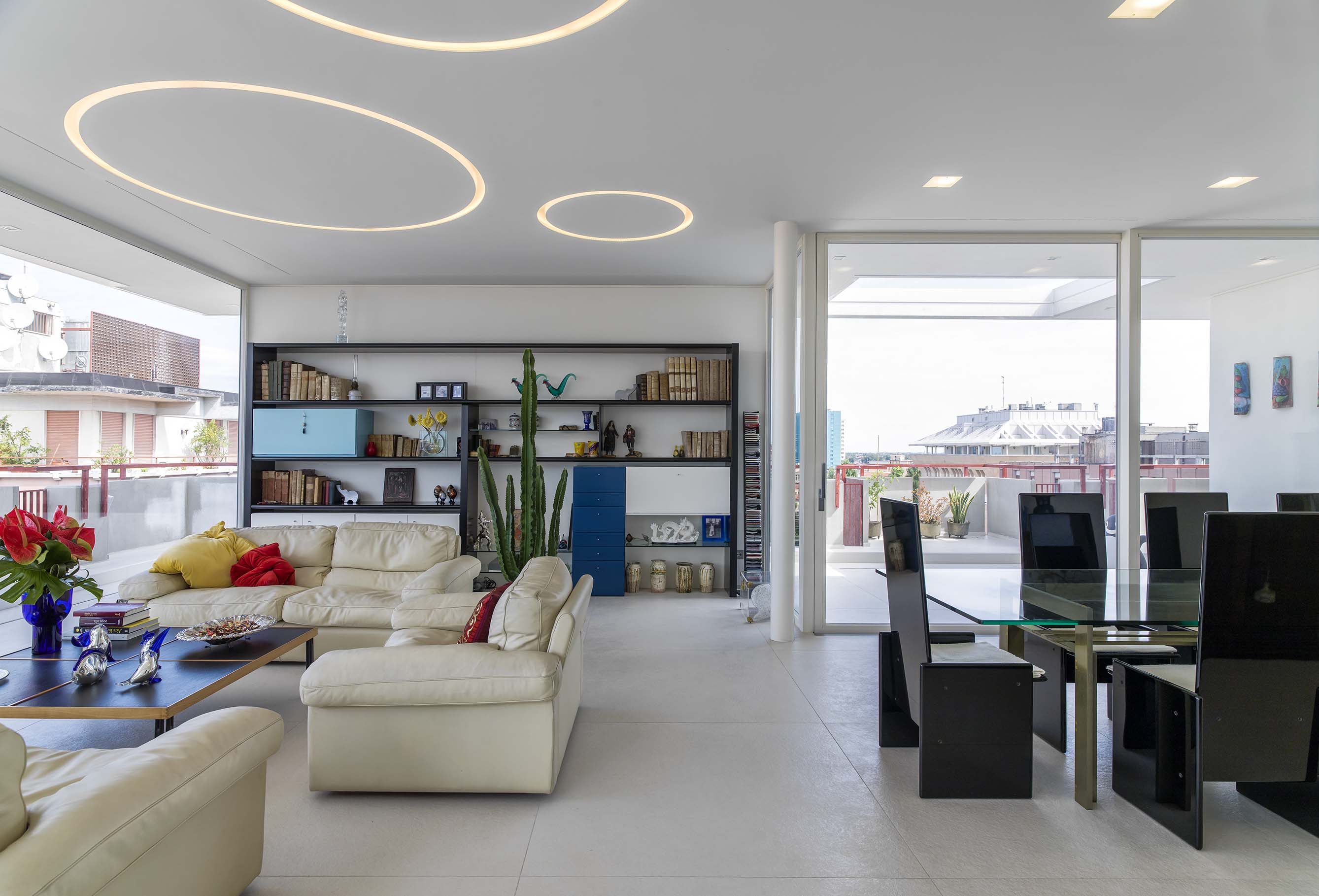 意式风情 Padova 顶层公寓的 360°全景视野-8