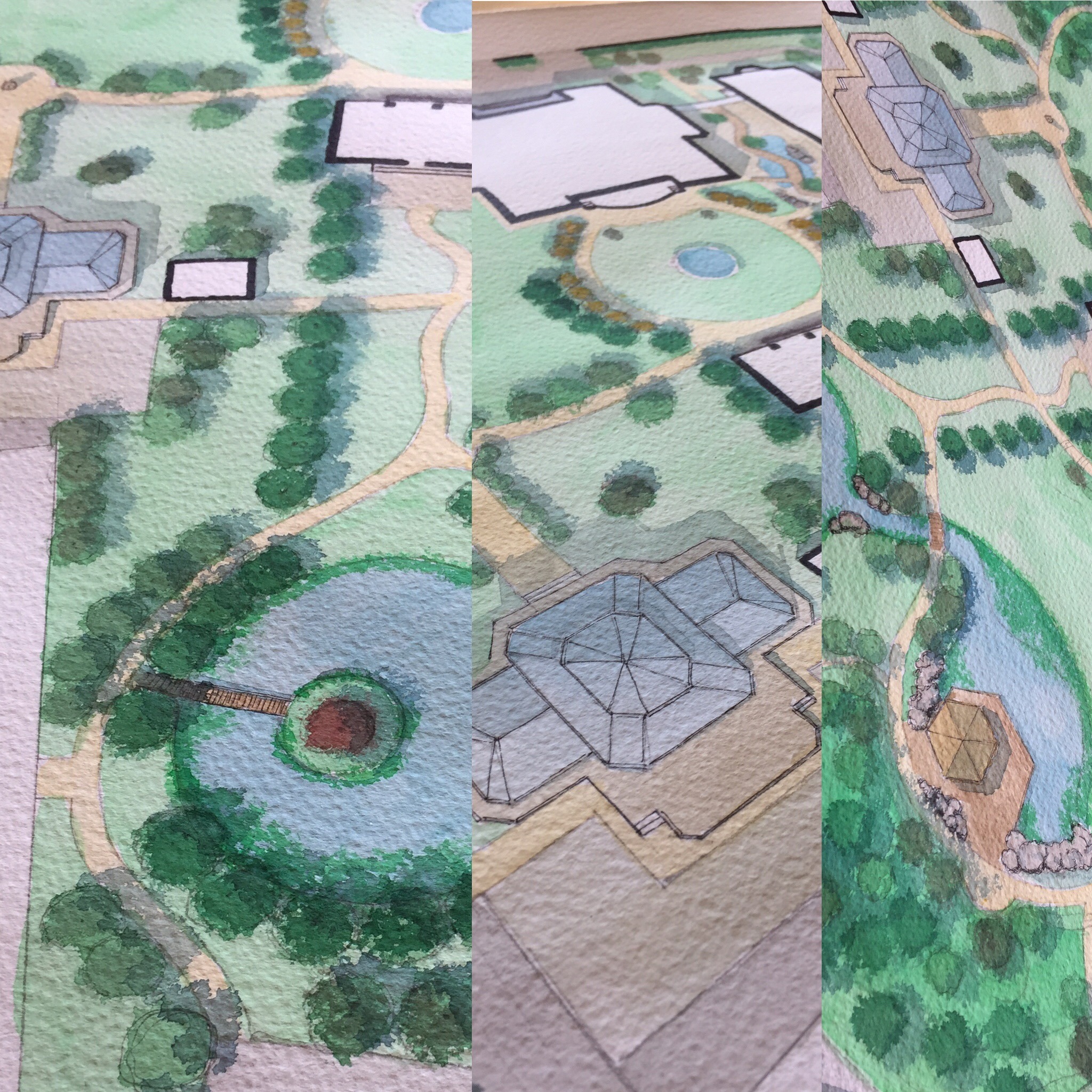 私人豪华花园设计概念-25