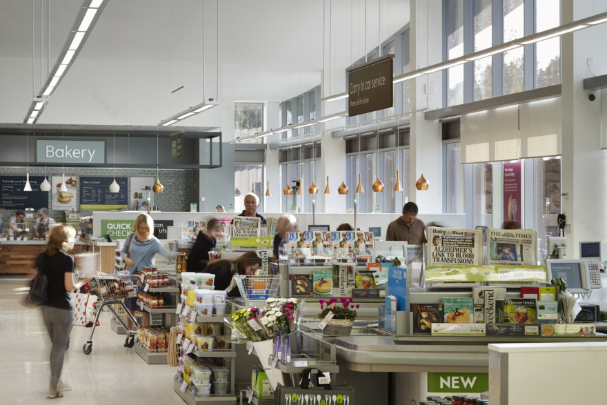 Waitrose Bagshot 绿色环保商业建筑设计-9