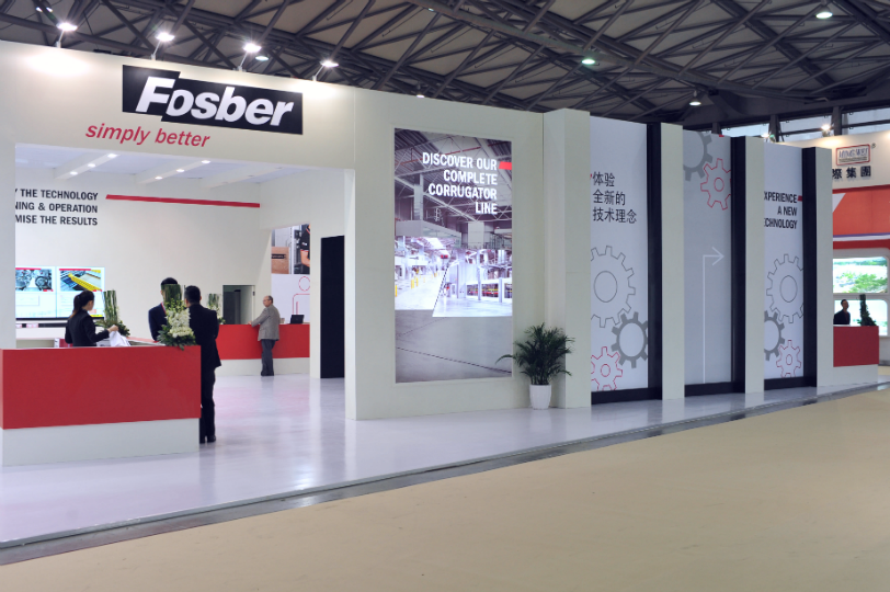 Fosber Sino Corrugated 2015 折衷结构展览设计-4