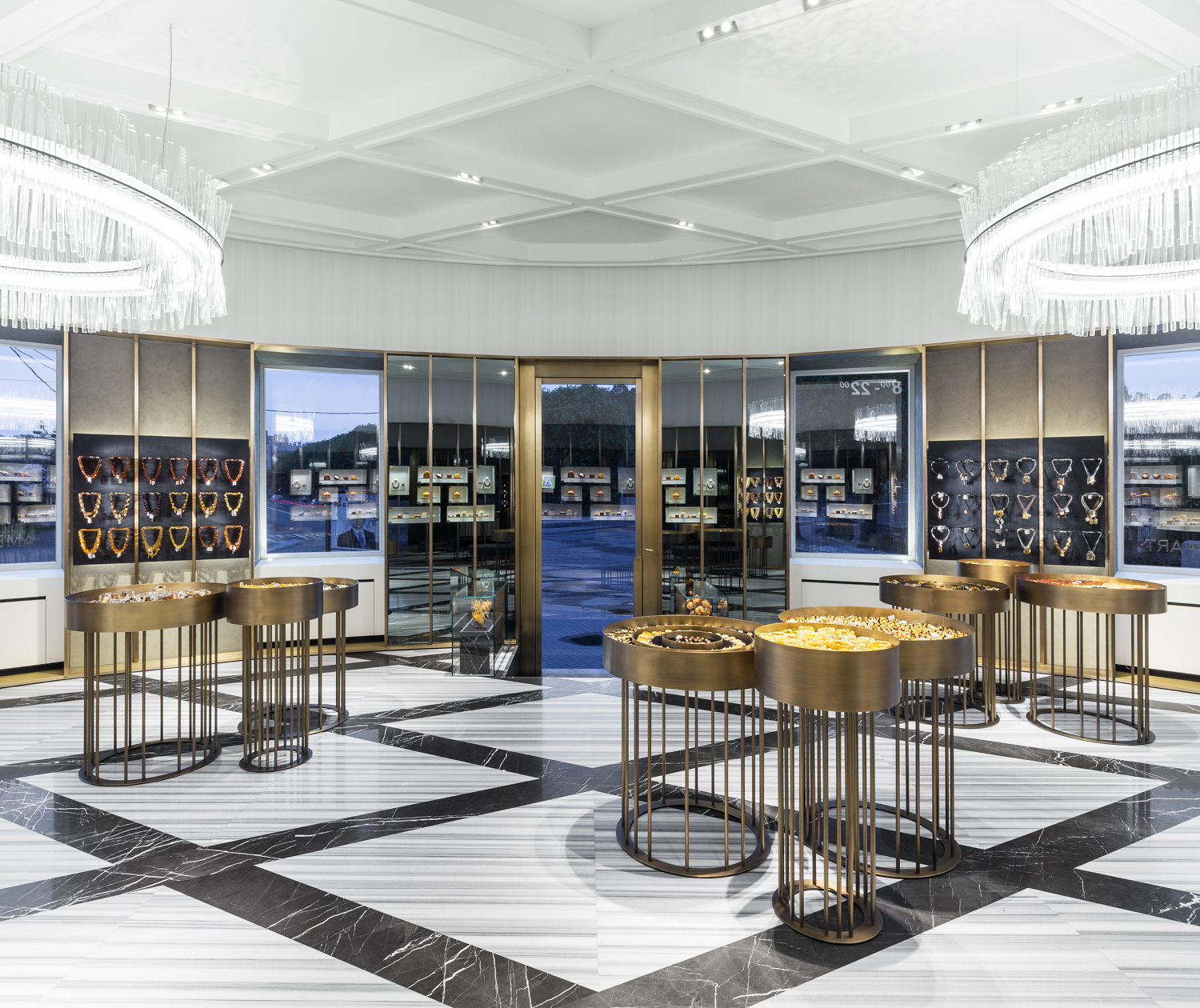 俄罗斯琥珀品牌店,米兰市中心建筑传奇-35