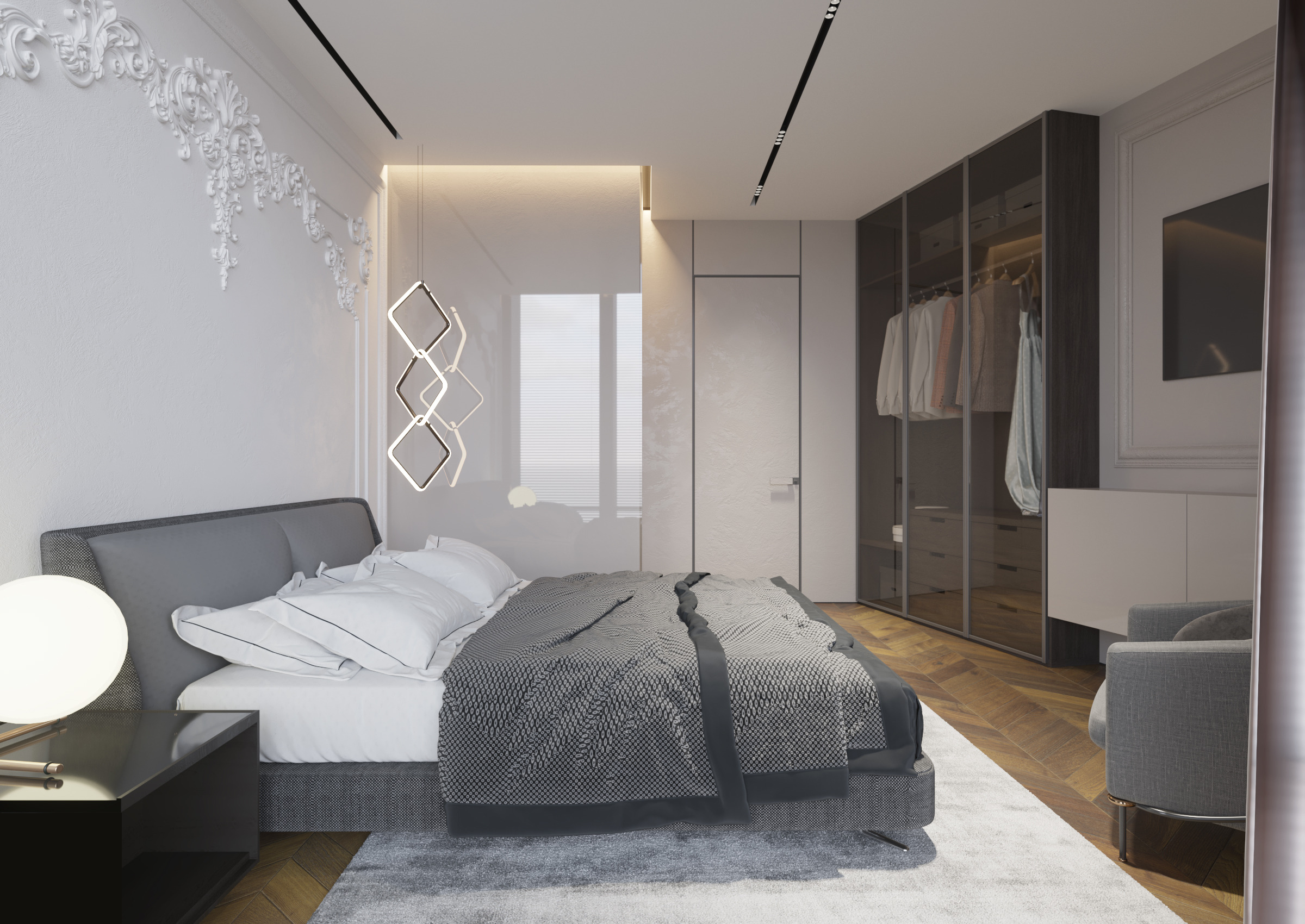 市中心顶层公寓-34