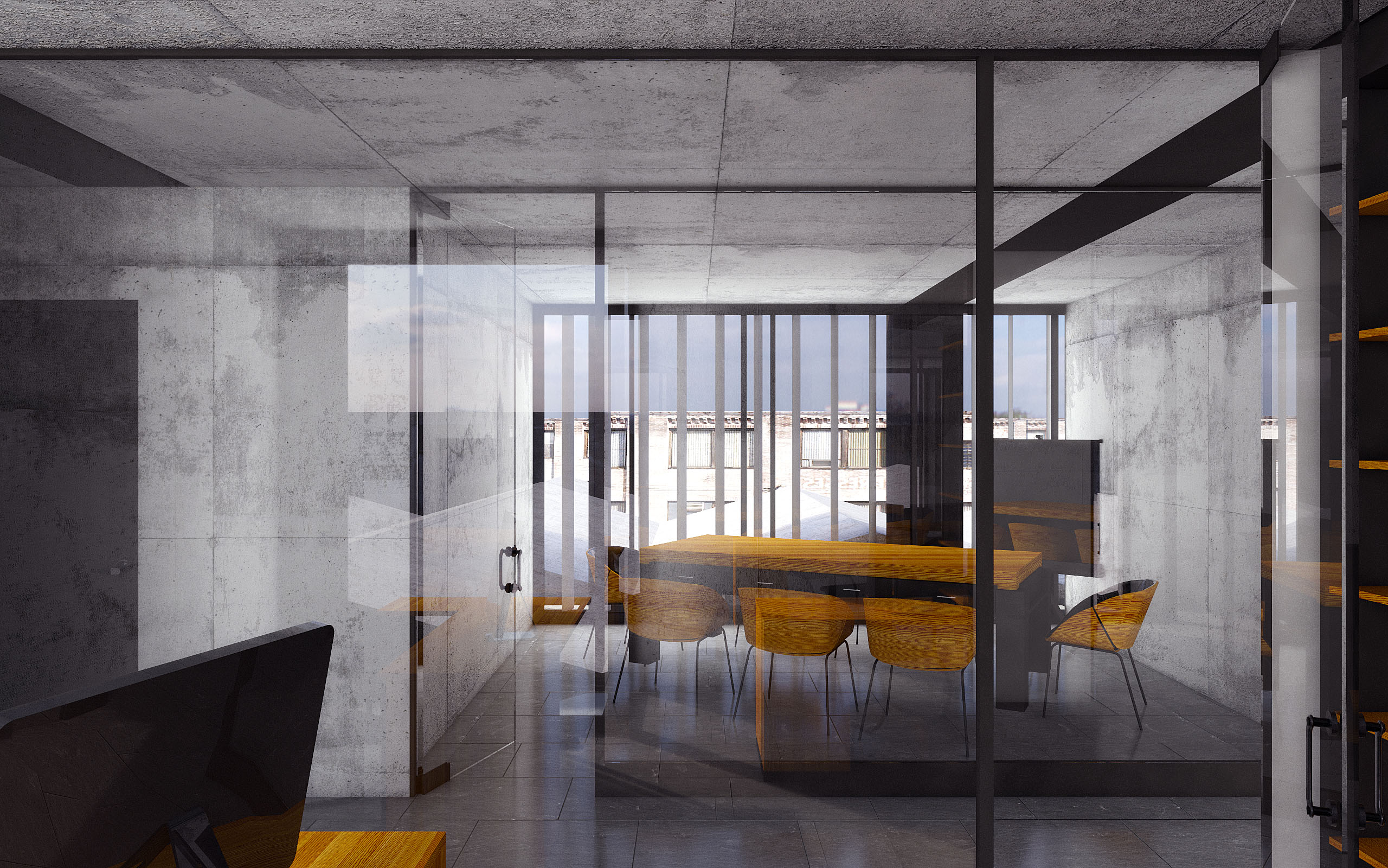 废弃仓库变身高档办公中心-18