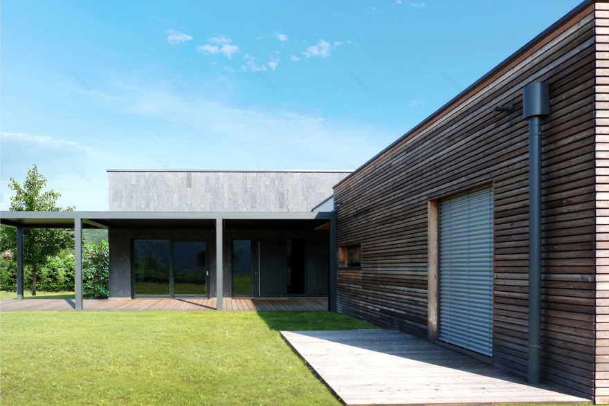 现代风格别墅设计,尽显环保舒适-3