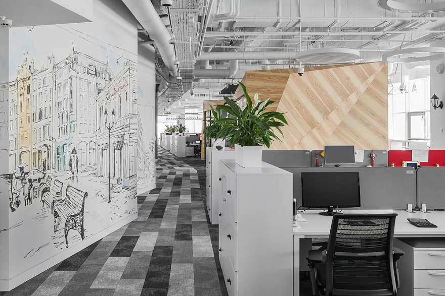 华为俄罗斯办公室设计展现地域特色-9