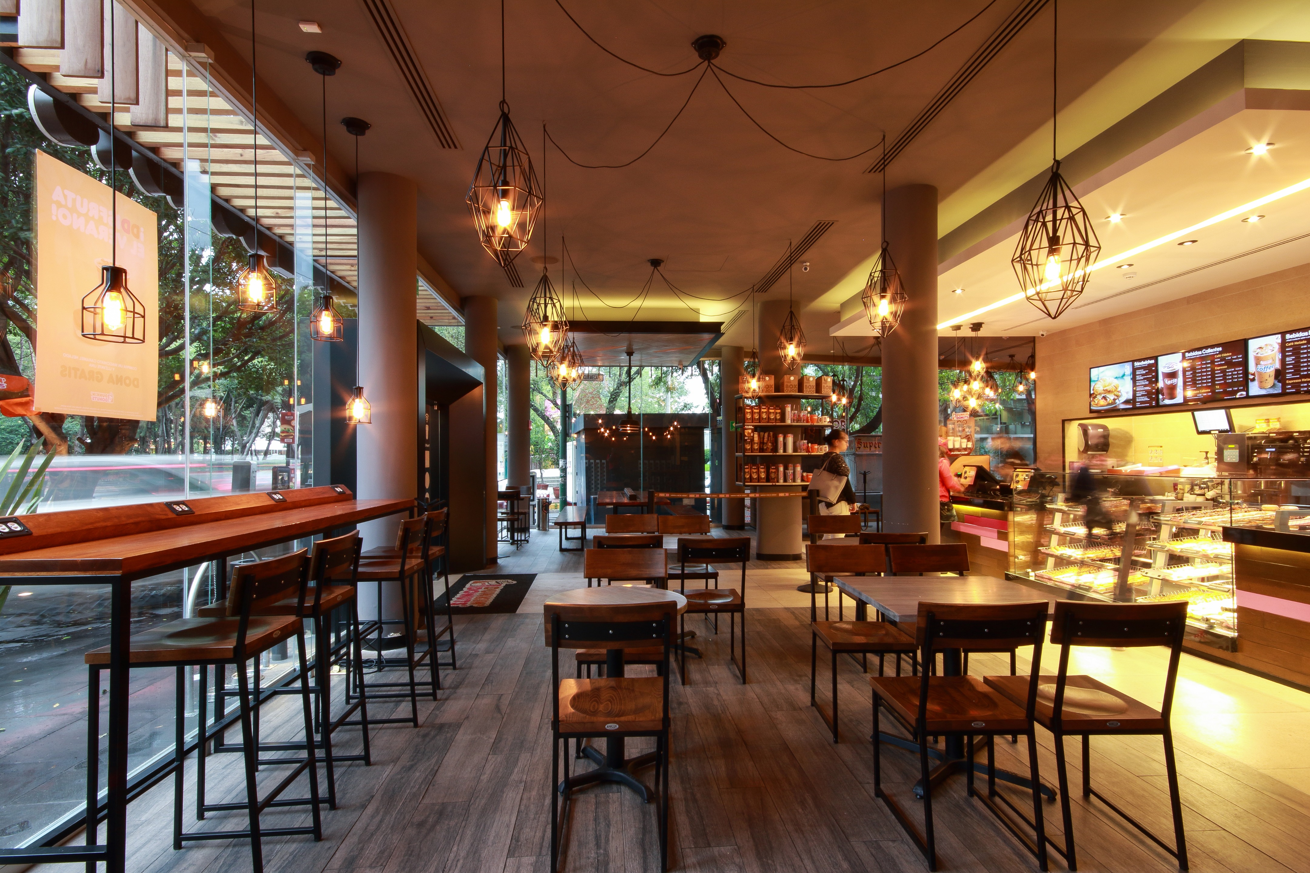 2016 年完成的 Dunkin' Donuts 墨西哥餐厅设计-6