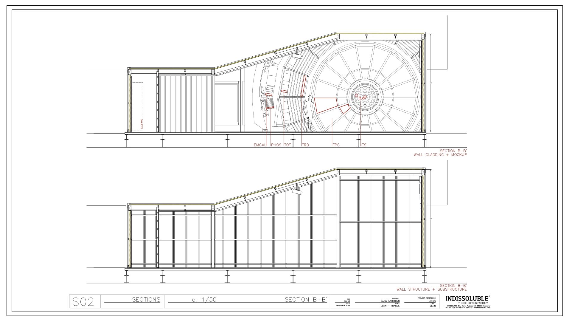 穿越宇宙之旅 · CERN ALICE 信息点展览设计-15