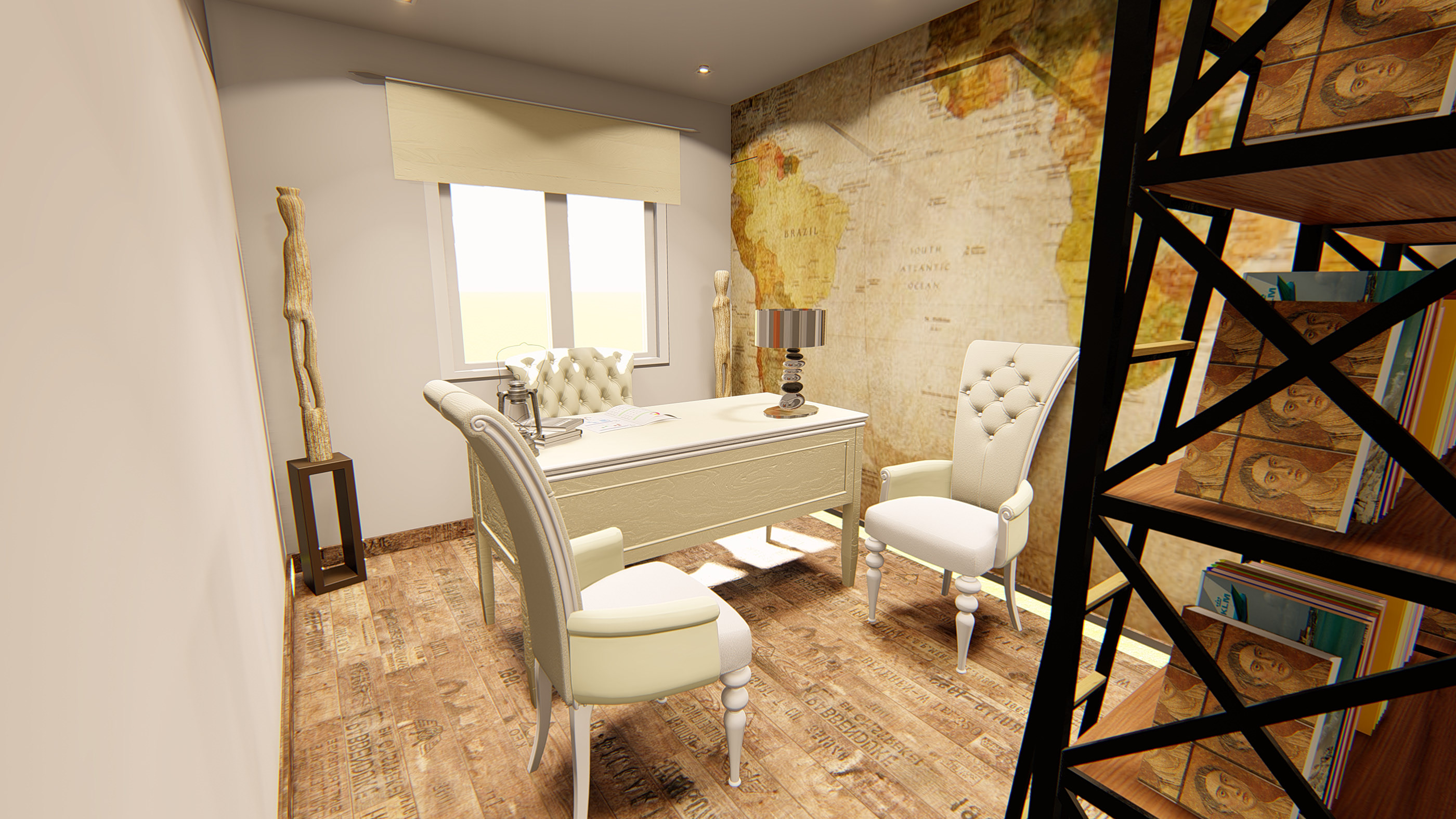 三维立体规划渲染-30