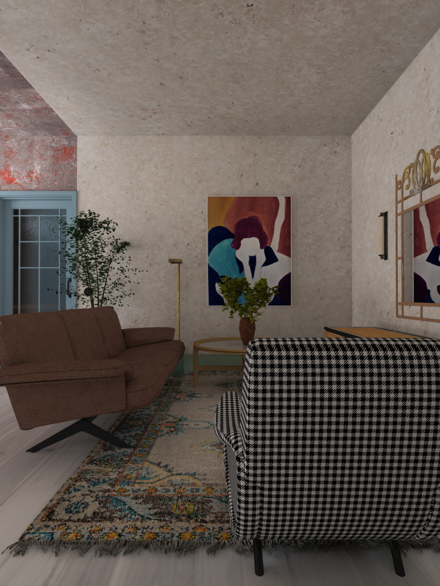 复古公寓的创意翻新-2