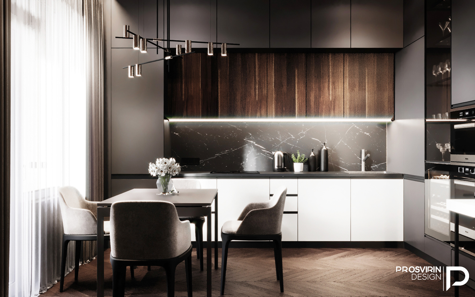 温暖木质与优雅石材的完美融合-16