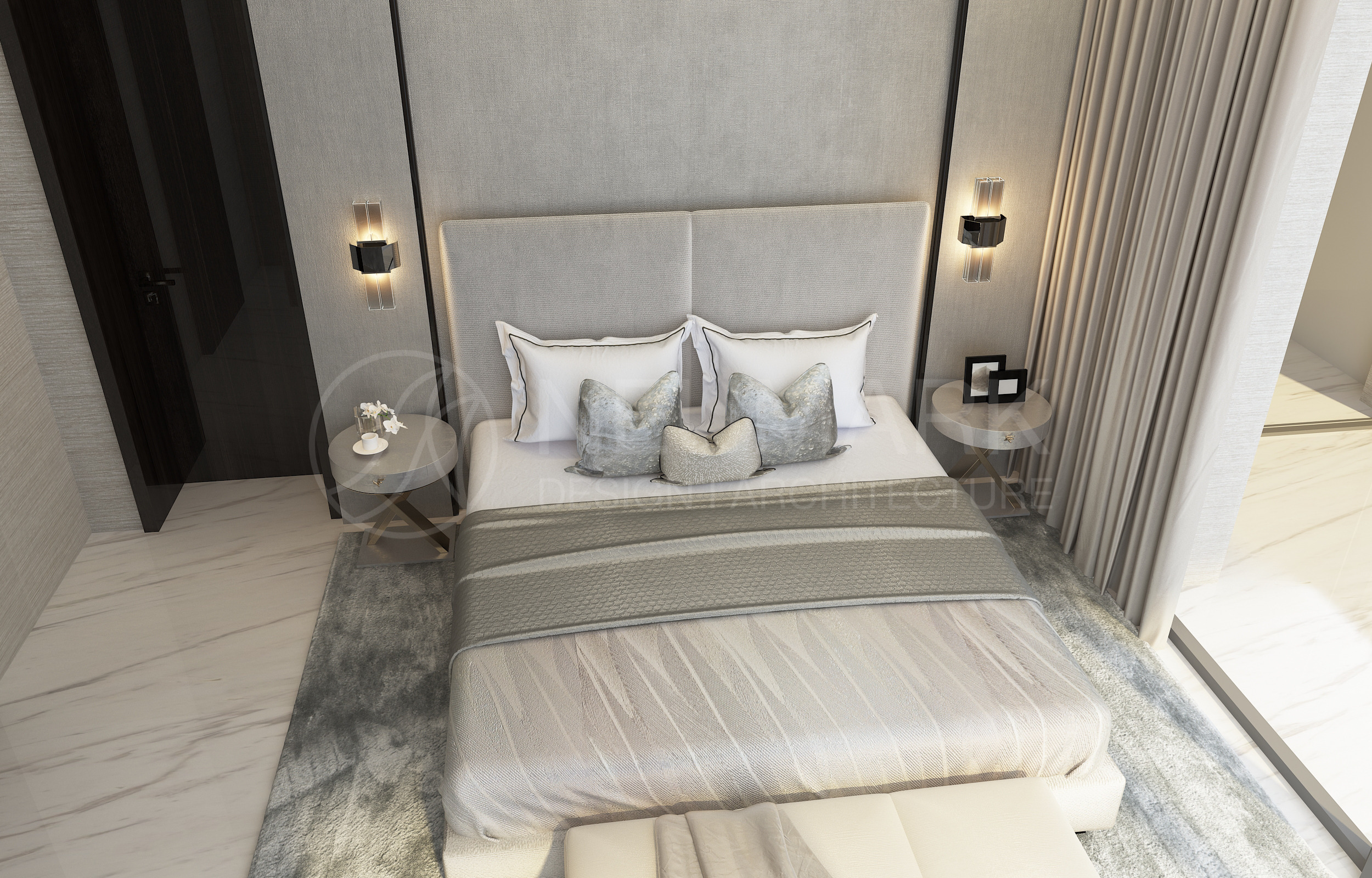 摩纳哥 Cap Estel 别墅 | 精致单家庭住宅室内设计-7