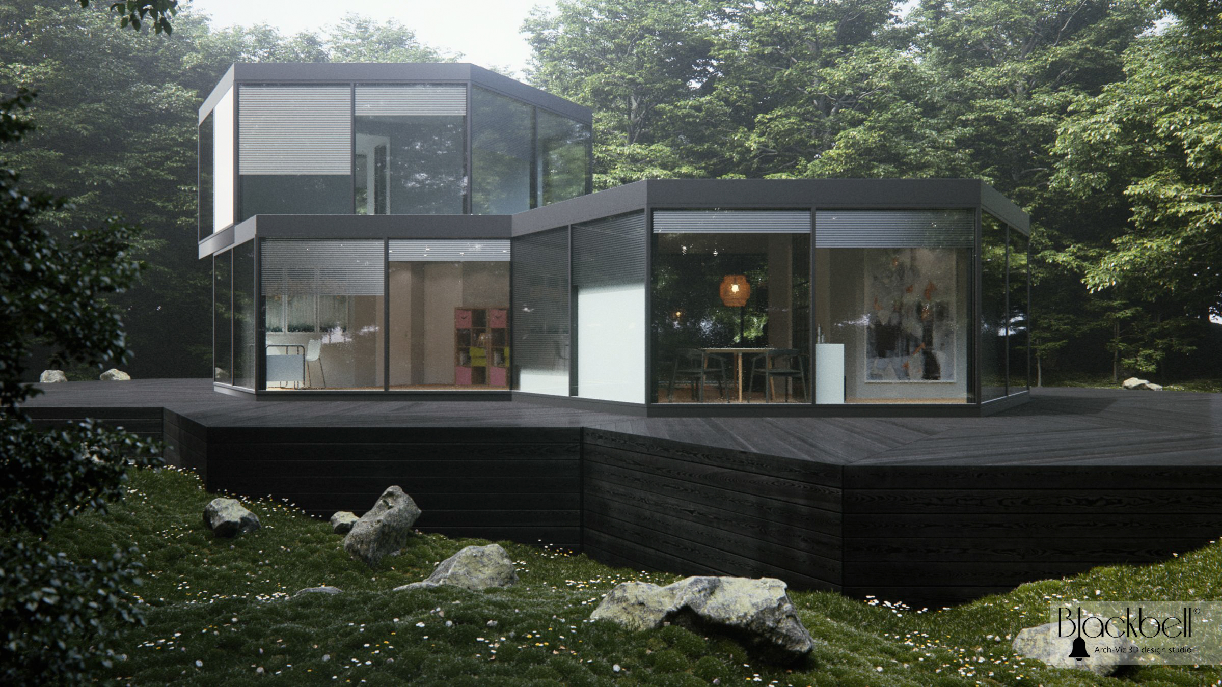 Hexagonal house project.-5