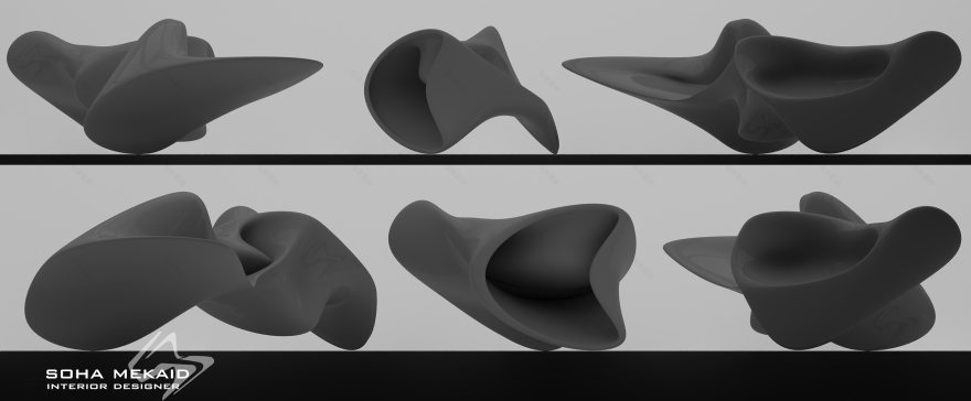 建筑工作室雕塑空间设计-9