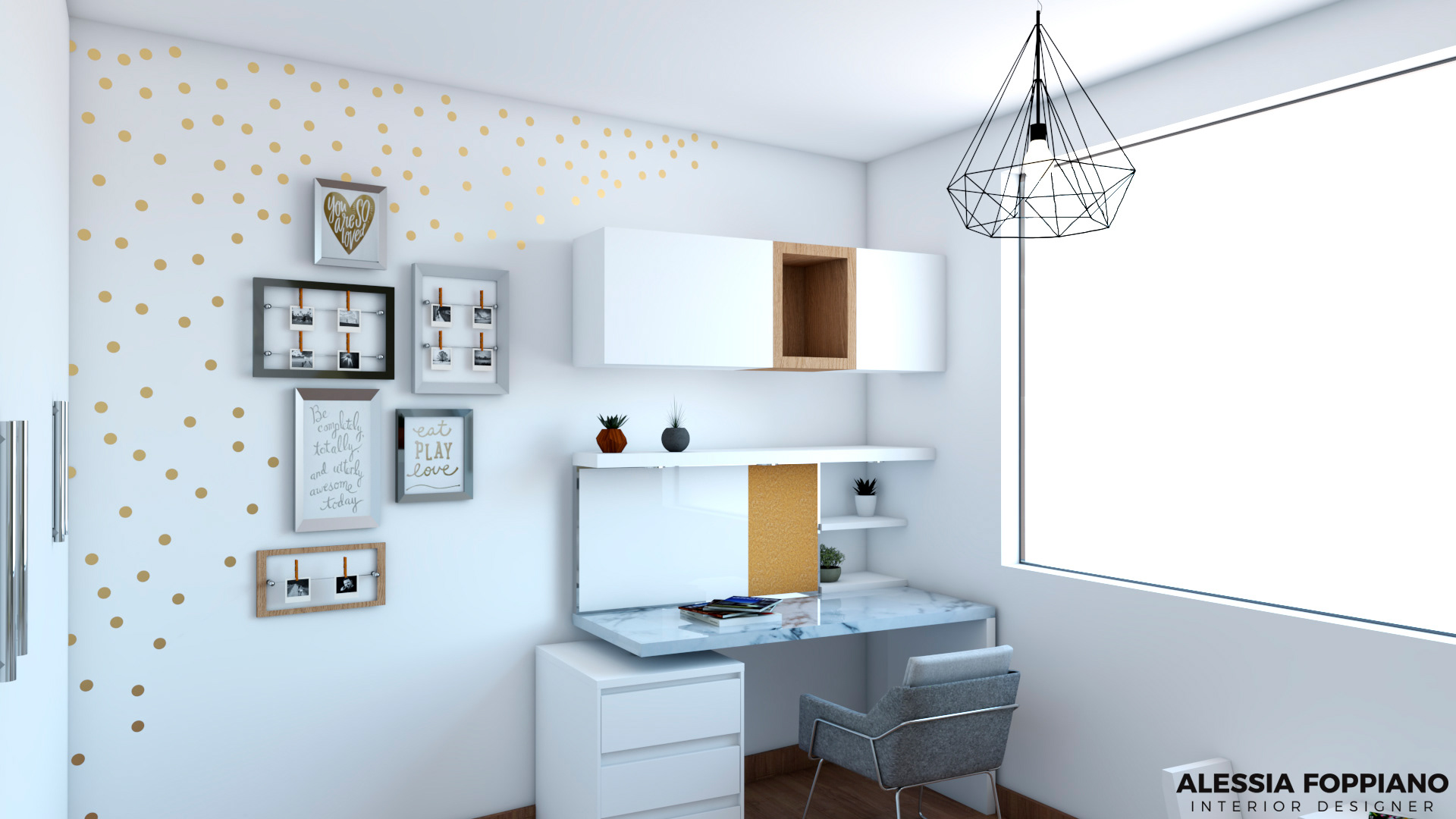 青春空间 | 青少年卧室设计-1